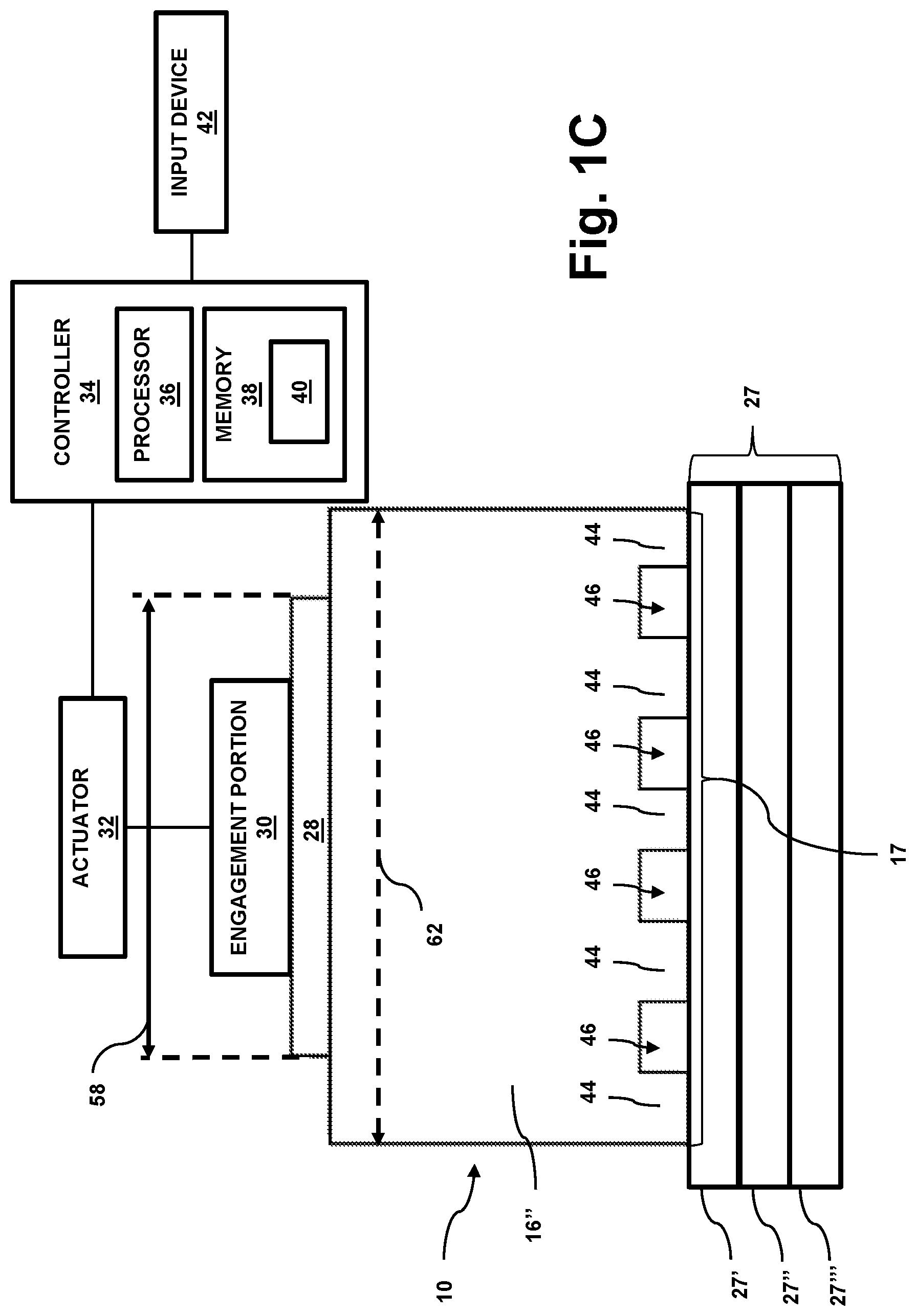 Patent US11780039 Figure 3 – Magnetic lifting device having pole shoes with spaced apart projections