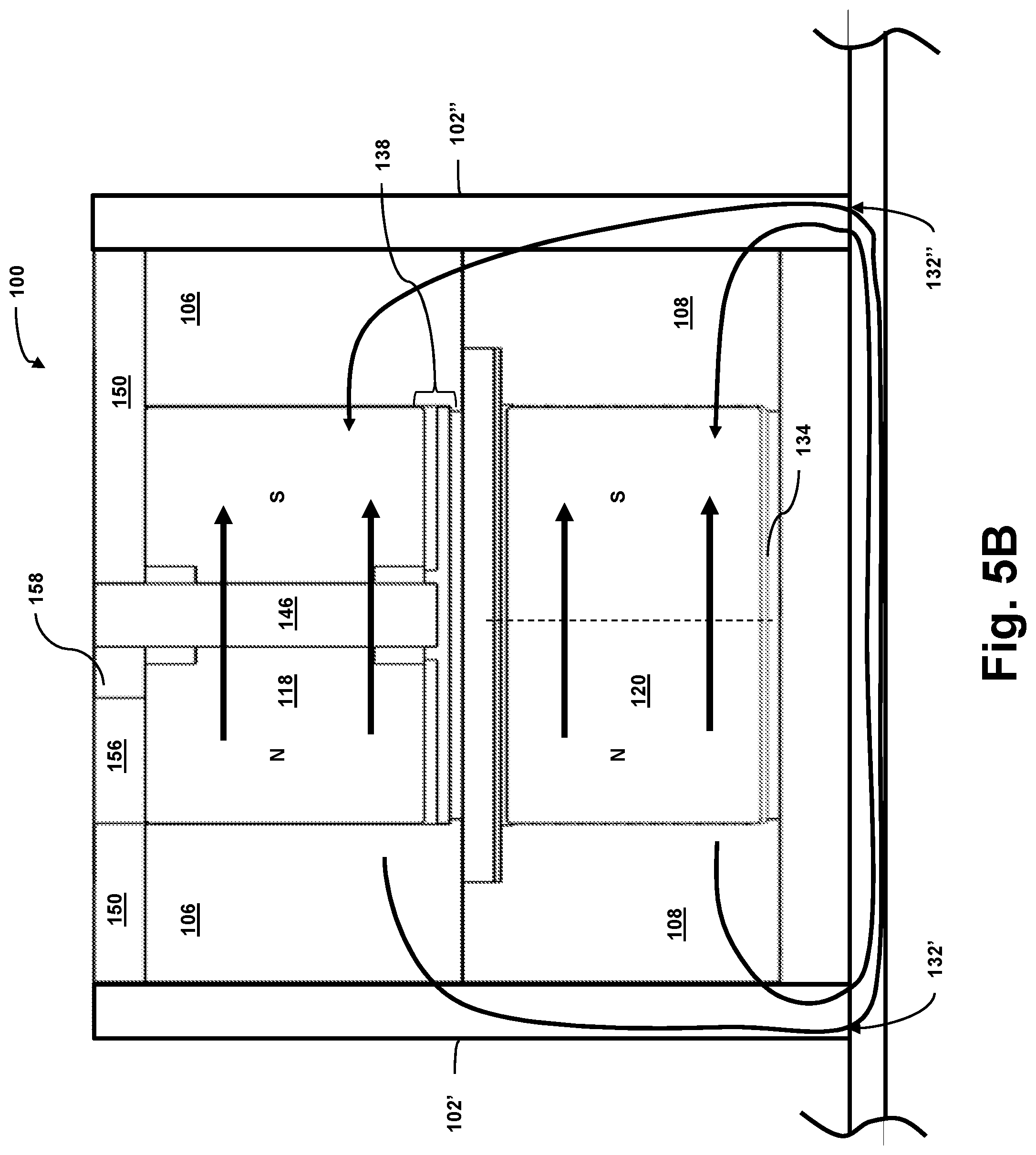Patent US11780039 Figure 8 – Magnetic lifting device having pole shoes with spaced apart projections