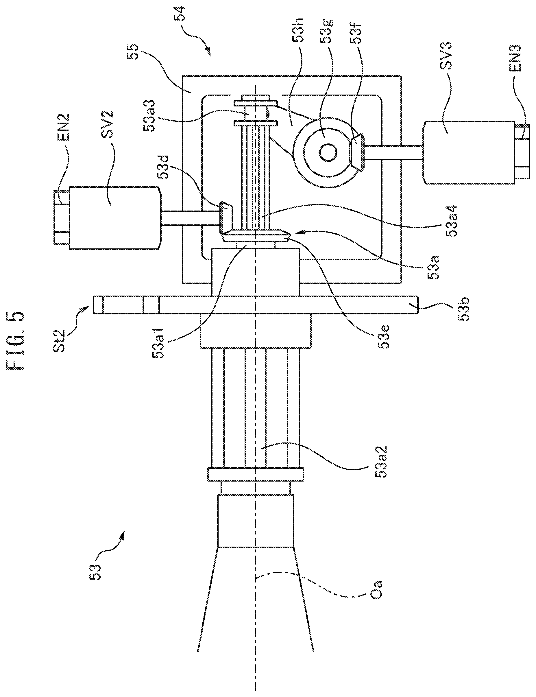 Patent US11780040 Figure 5 – Machine tool