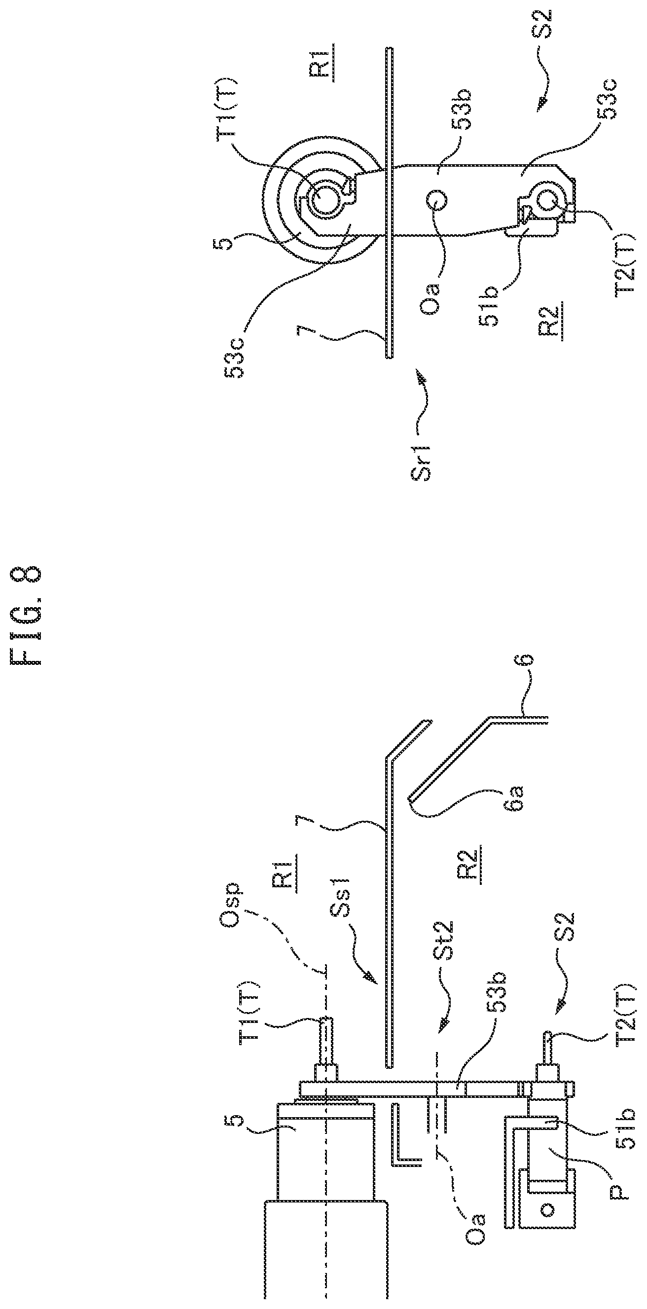 Patent US11780040 Figure 8 – Machine tool