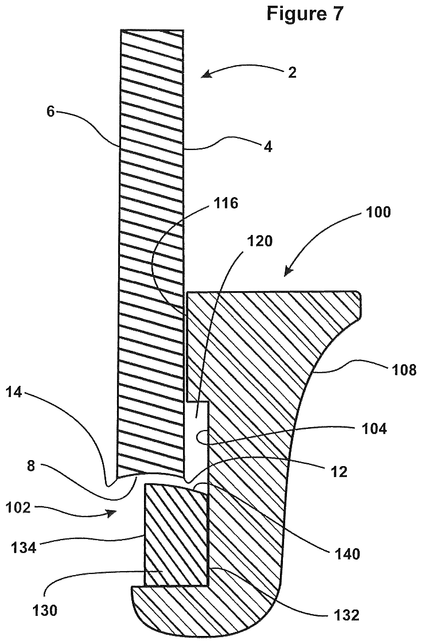 Patent US11780043 Figure 7 – Manual blade sharpening tool