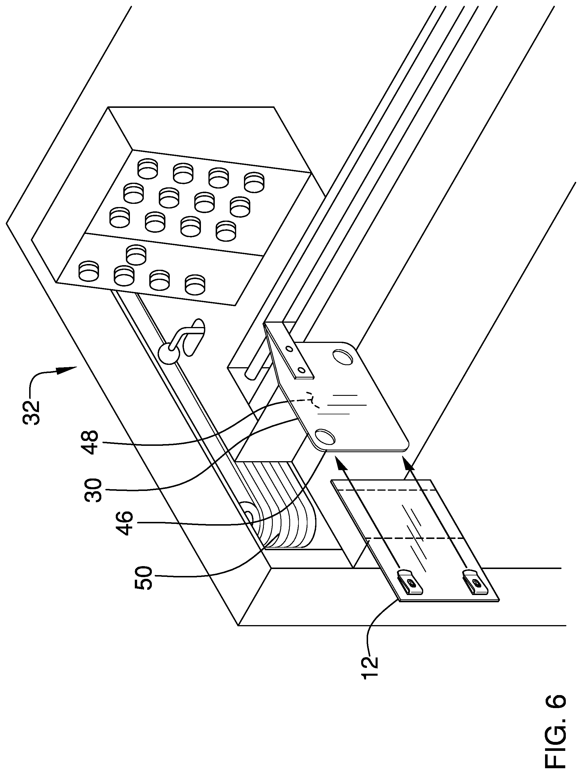 Patent US11780044 Figure 4 – Conveyor belt sanding assembly