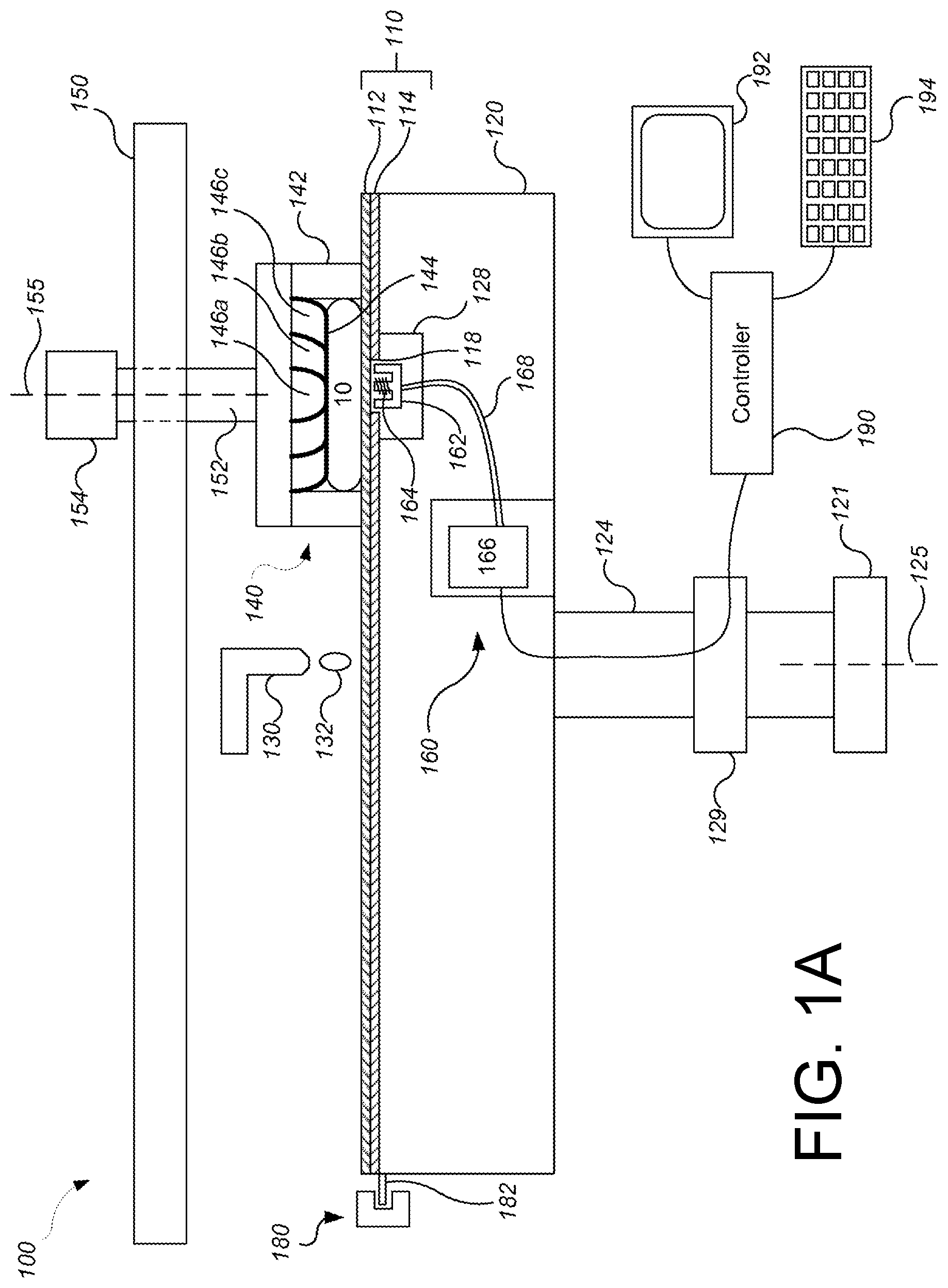 Patent US11780047 — Determination of substrate layer thickness with polishing pad wear compensation — Figure 1