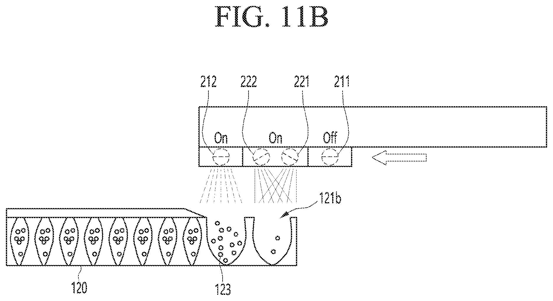 Patent US11780050 Figure 9 – Apparatus of cleaning a polishing pad and polishing device