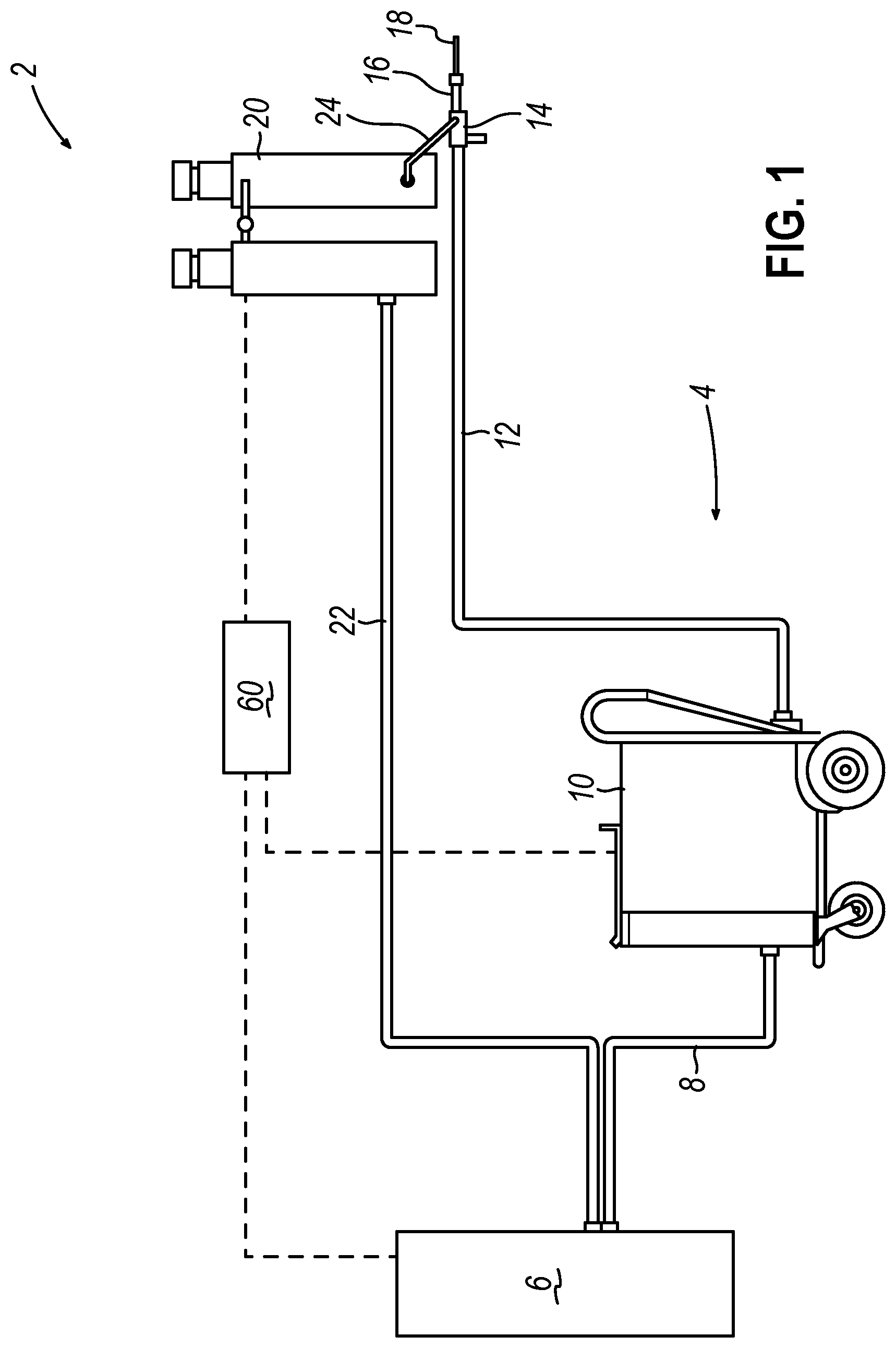 Patent US11780051 — Method and apparatus for enhanced blast stream — Figure 1