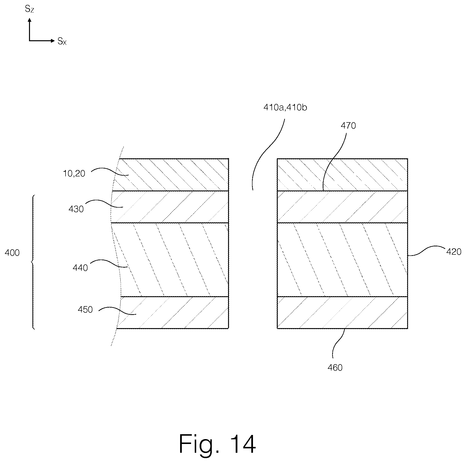 Patent US11780056 Figure 16 – Conduit arrangements in intermediate pad, backing pad, and abrading article for extracting abrading debris