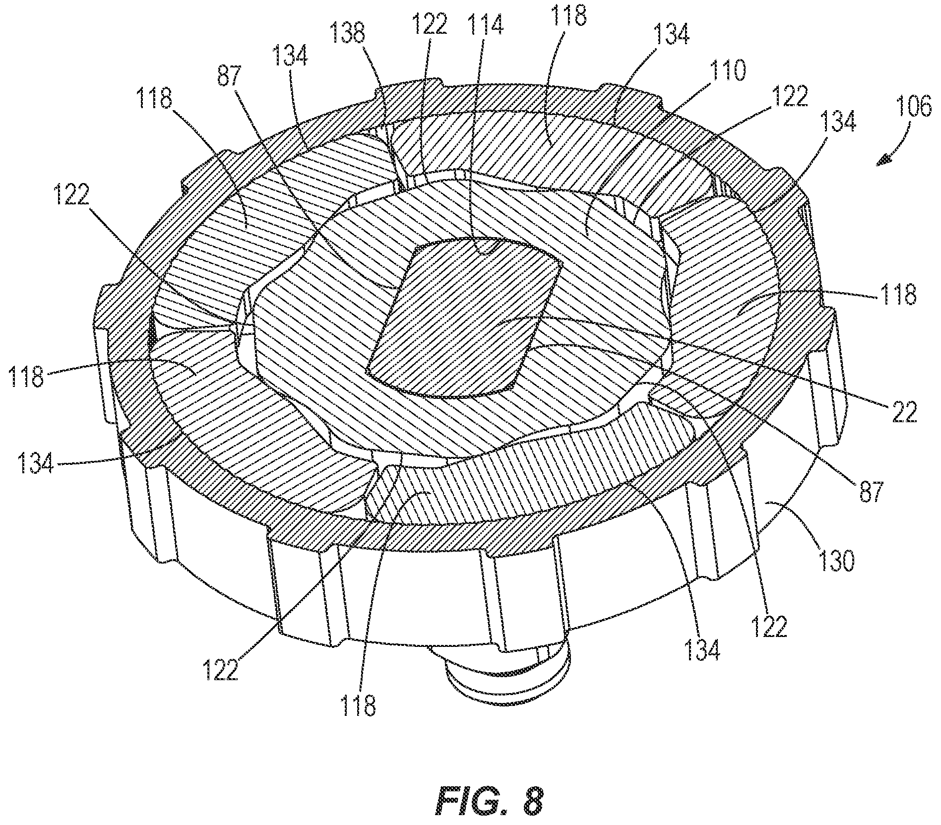 Patent US11780062 Figure 5 – Impact tool