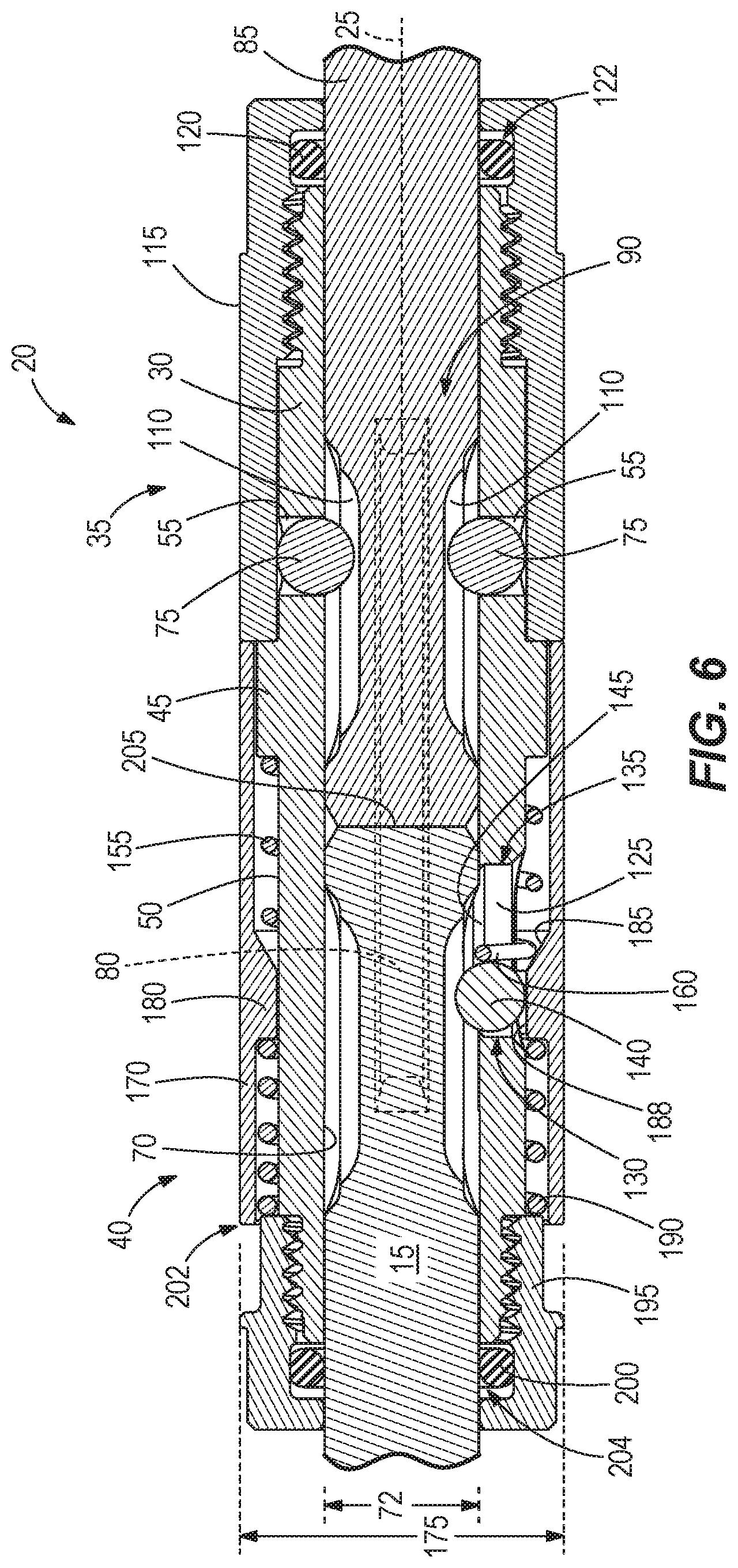 Patent US11780063 Figure 6 – Power tool to tool bit extension adapter