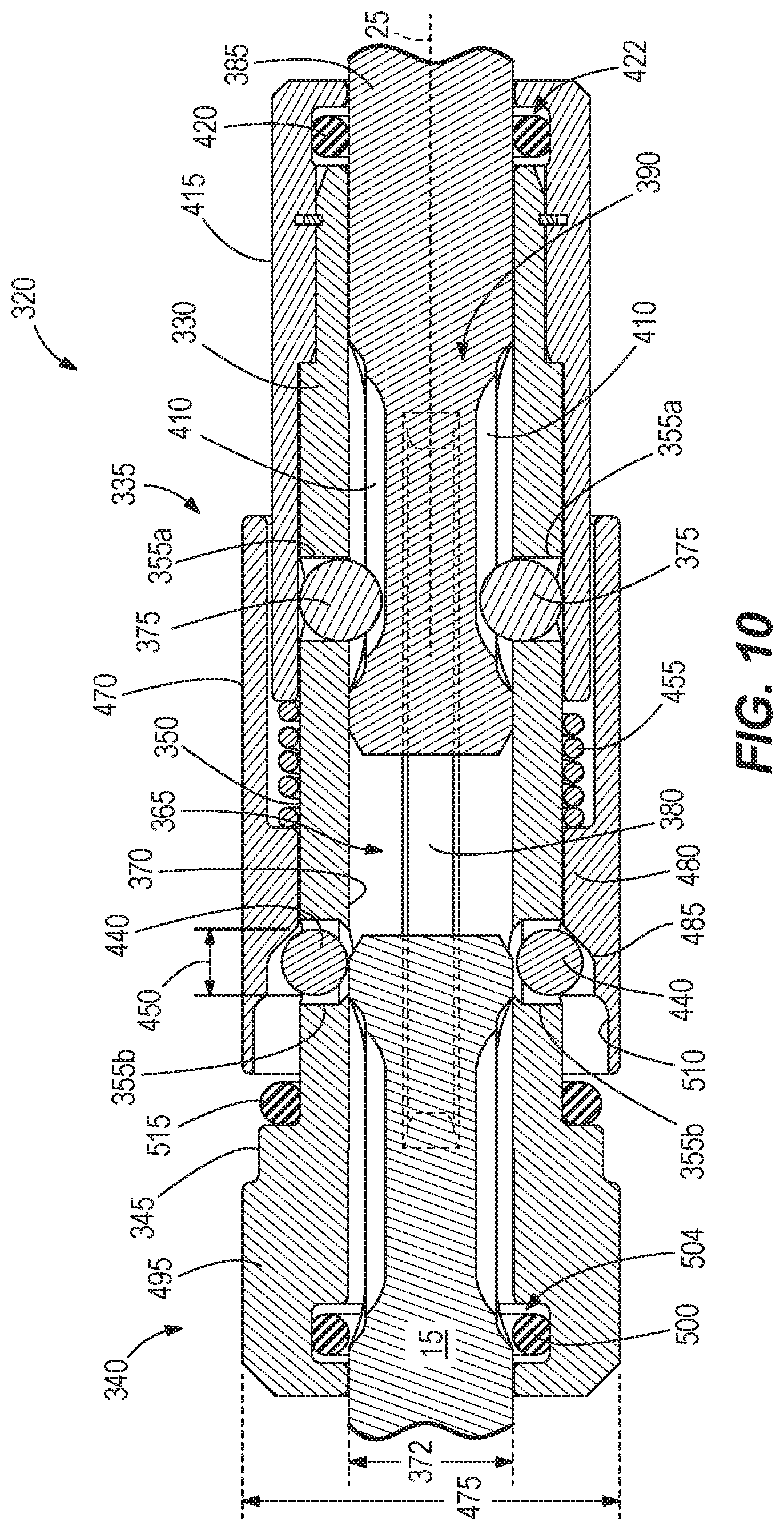 Patent US11780063 Figure 10 – Power tool to tool bit extension adapter