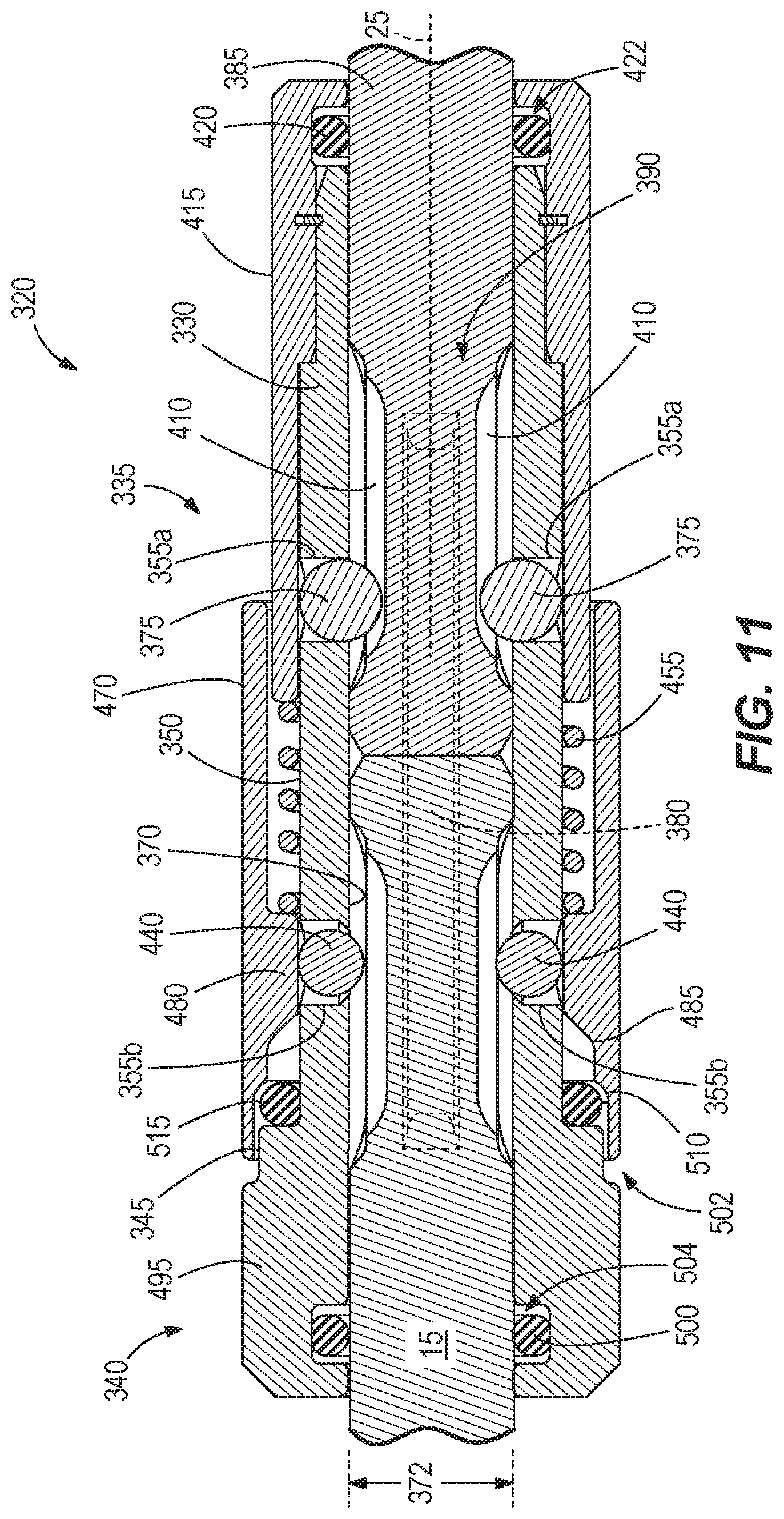 Patent US11780063 Figure 11 – Power tool to tool bit extension adapter