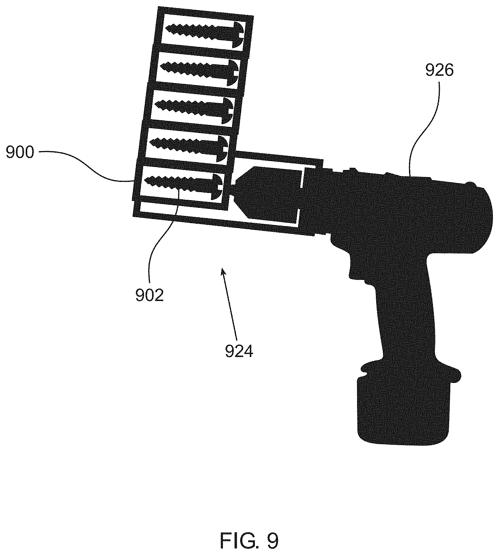 Patent US11780065 Figure 7 – Positioner, guide and/or magazine for screws and nails