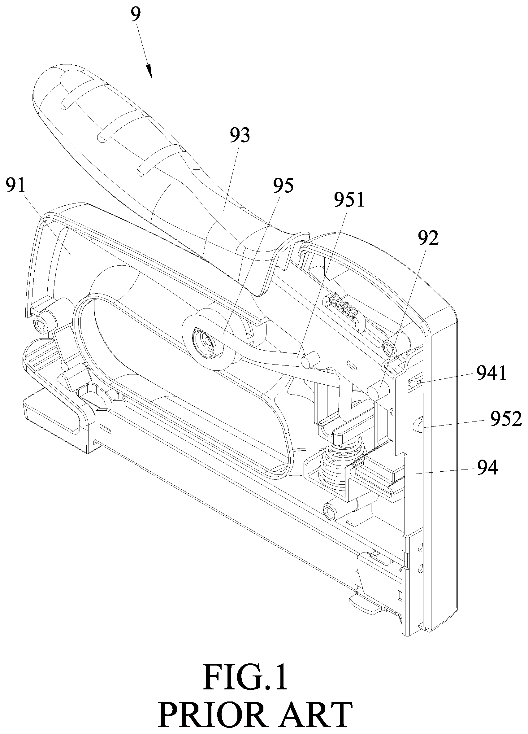 Patent US11780068 Figure 1 – Fastener driving tool