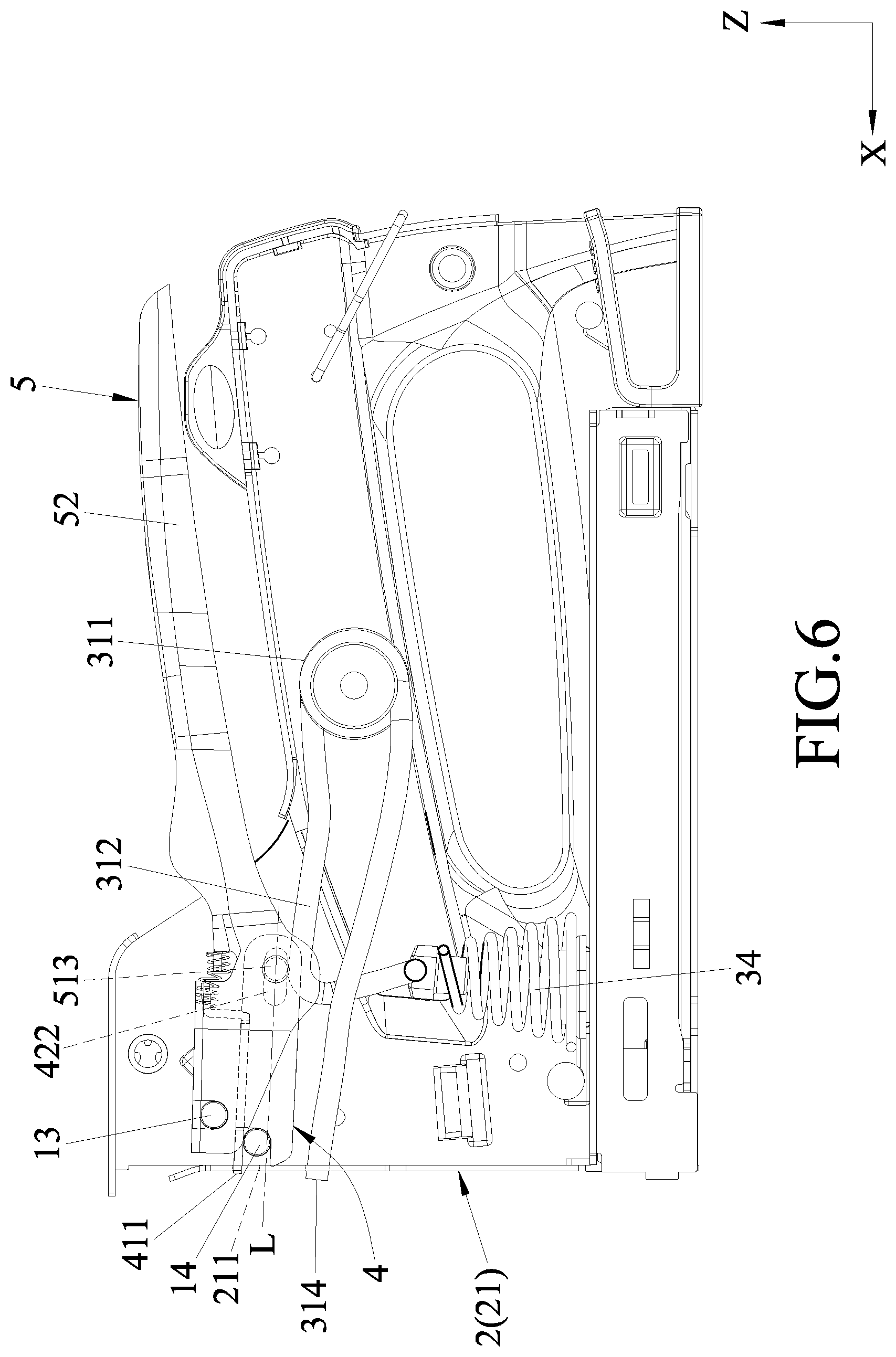 Patent US11780068 Figure 6 – Fastener driving tool