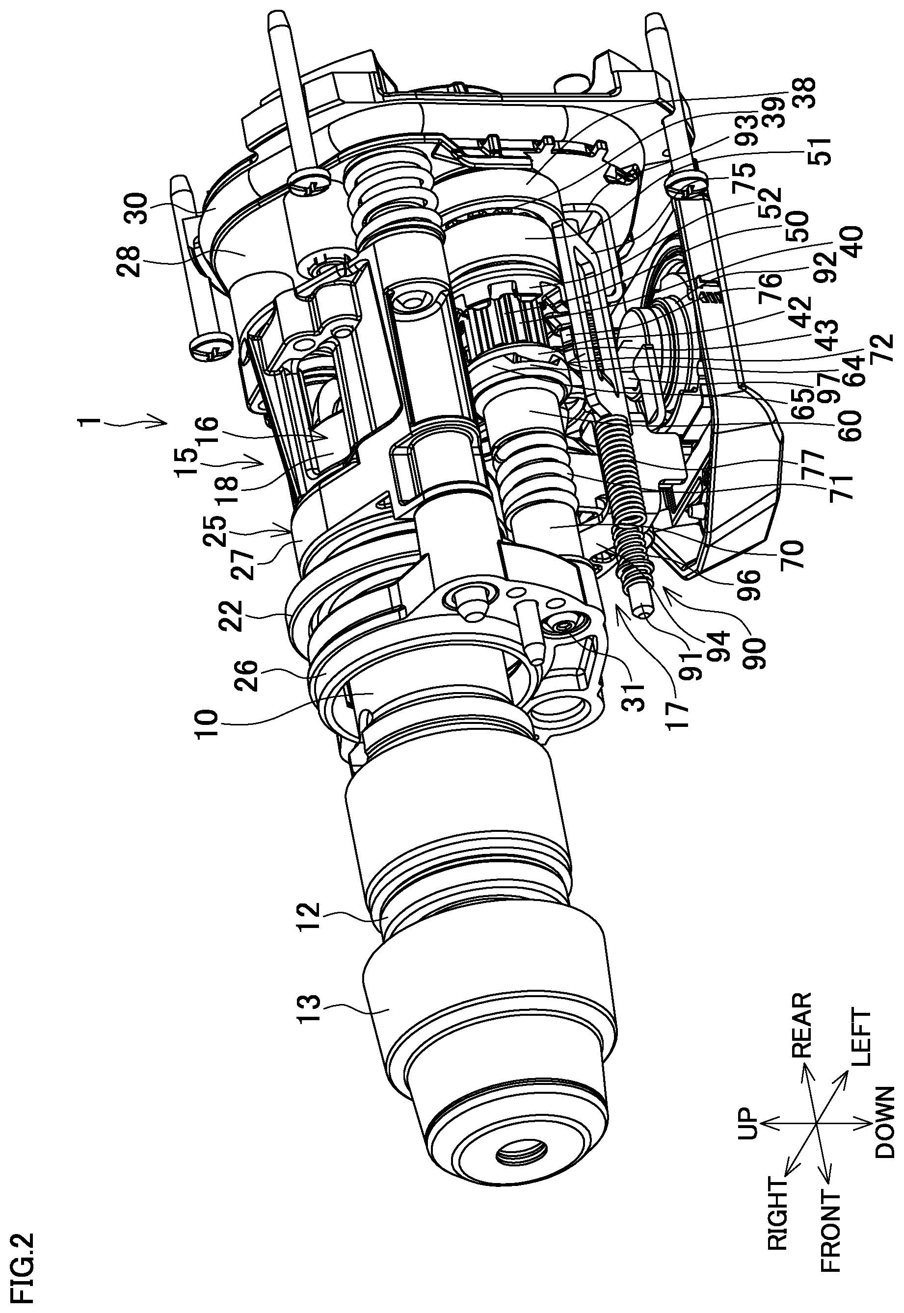 Patent US11780070 Figure 2 – Electric power tool
