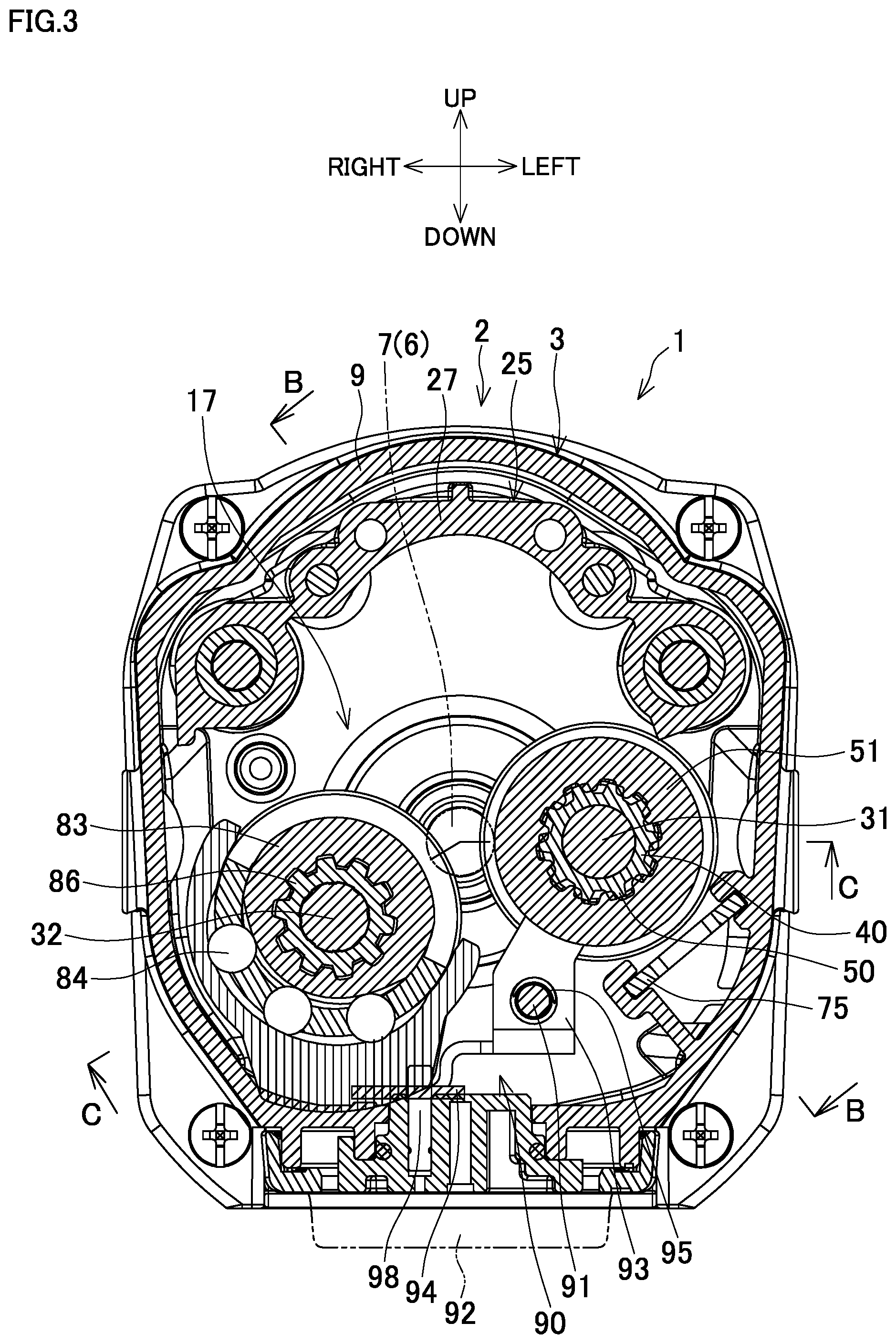 Patent US11780070 Figure 3 – Electric power tool