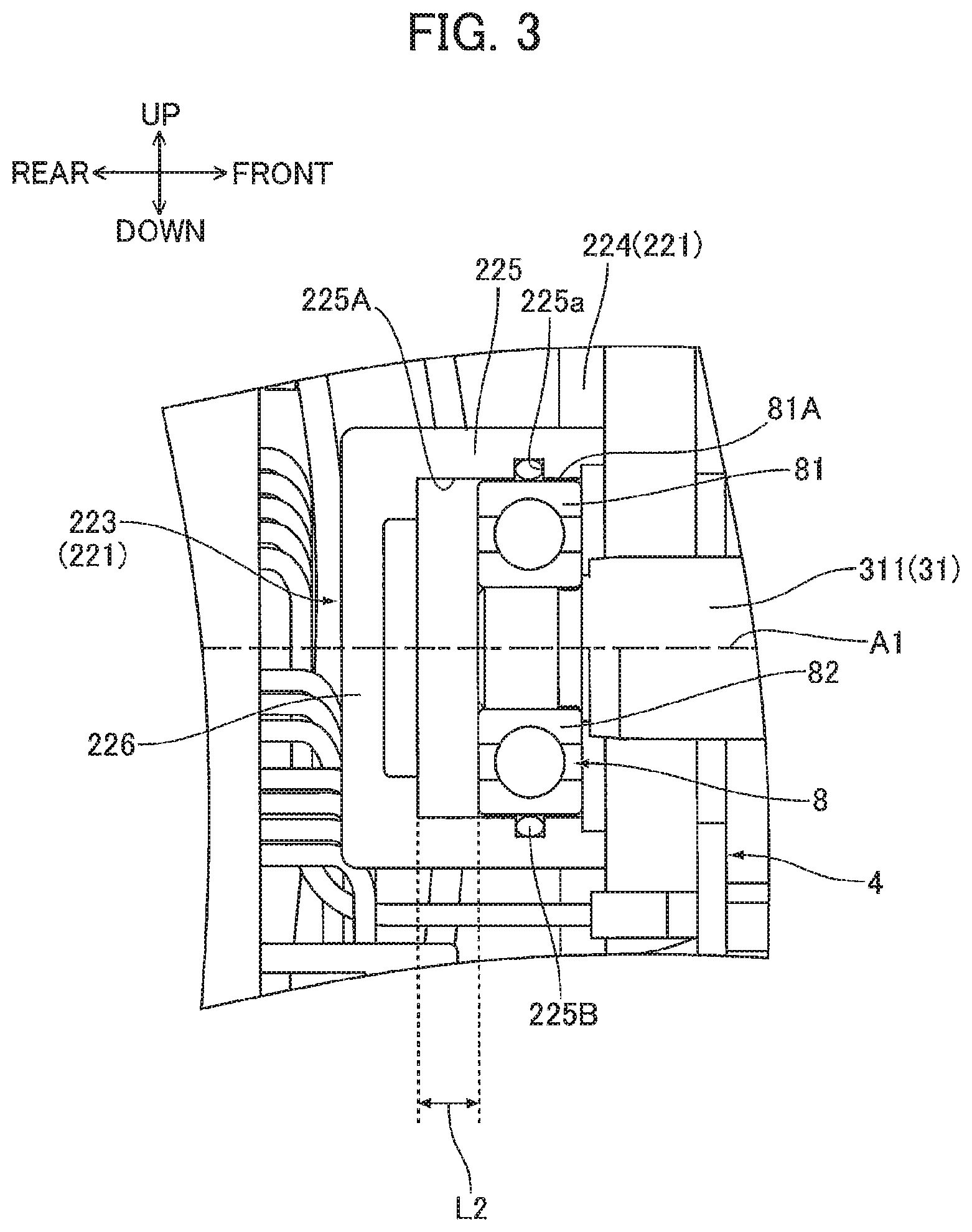 Patent US11780071 Figure 3 – Power tool