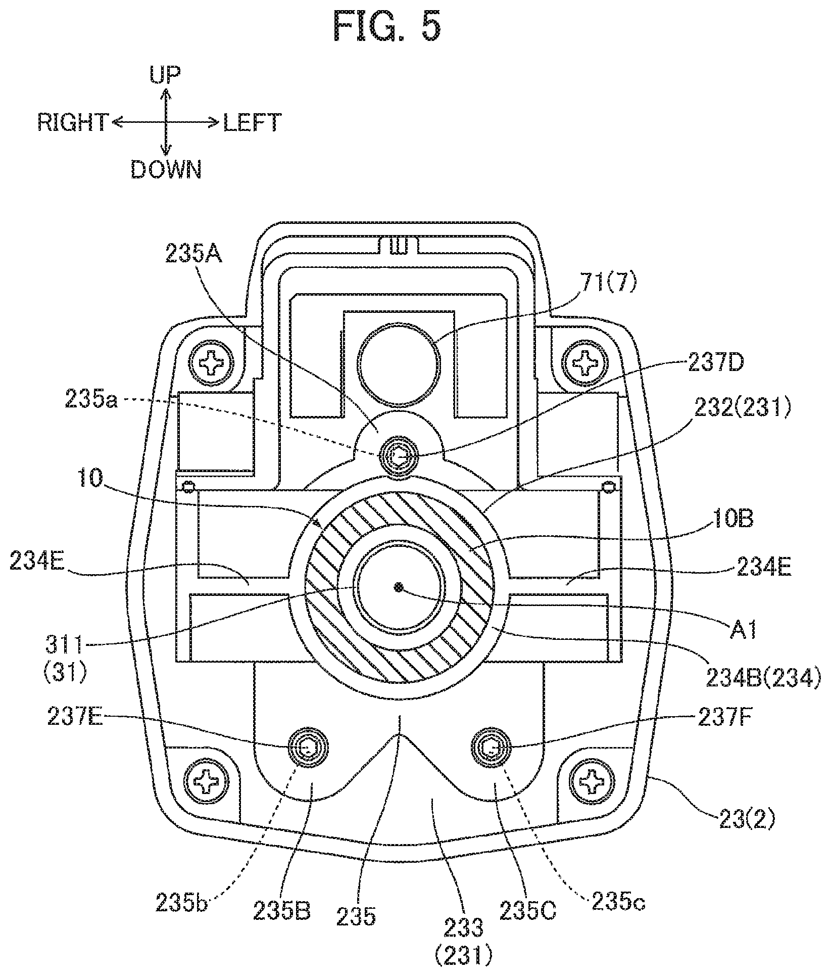 Patent US11780071 Figure 5 – Power tool