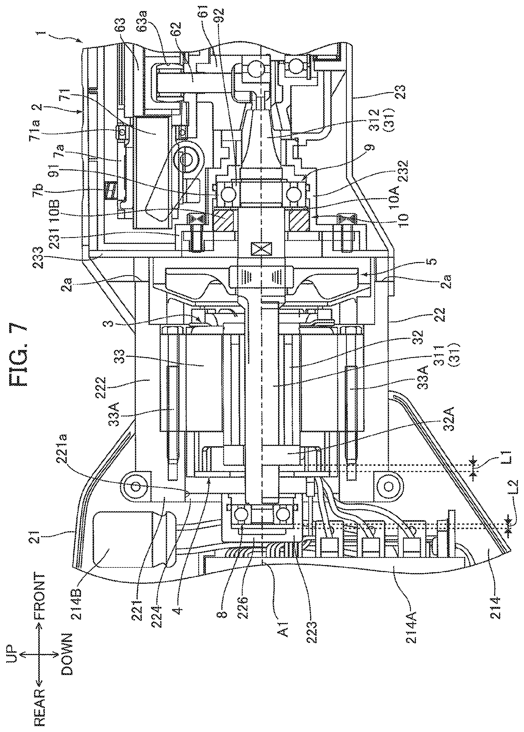 Patent US11780071 Figure 7 – Power tool