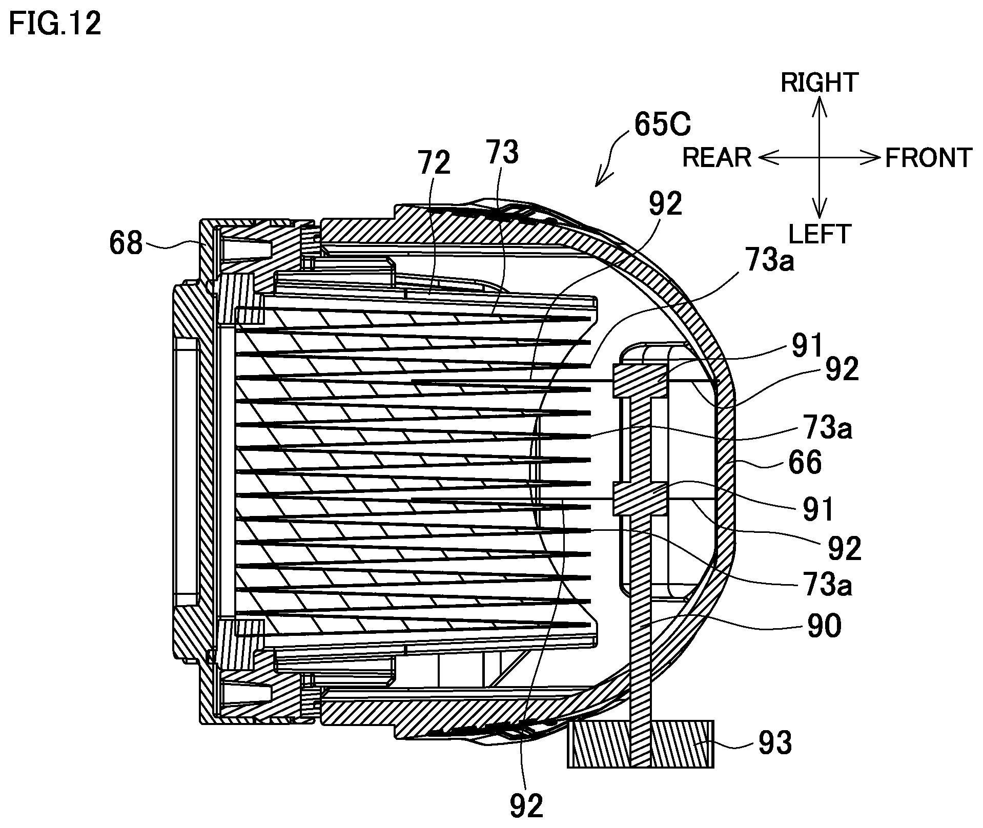 Patent US11780072 Figure 12 – Dust collector for electric power tool and electric power tool