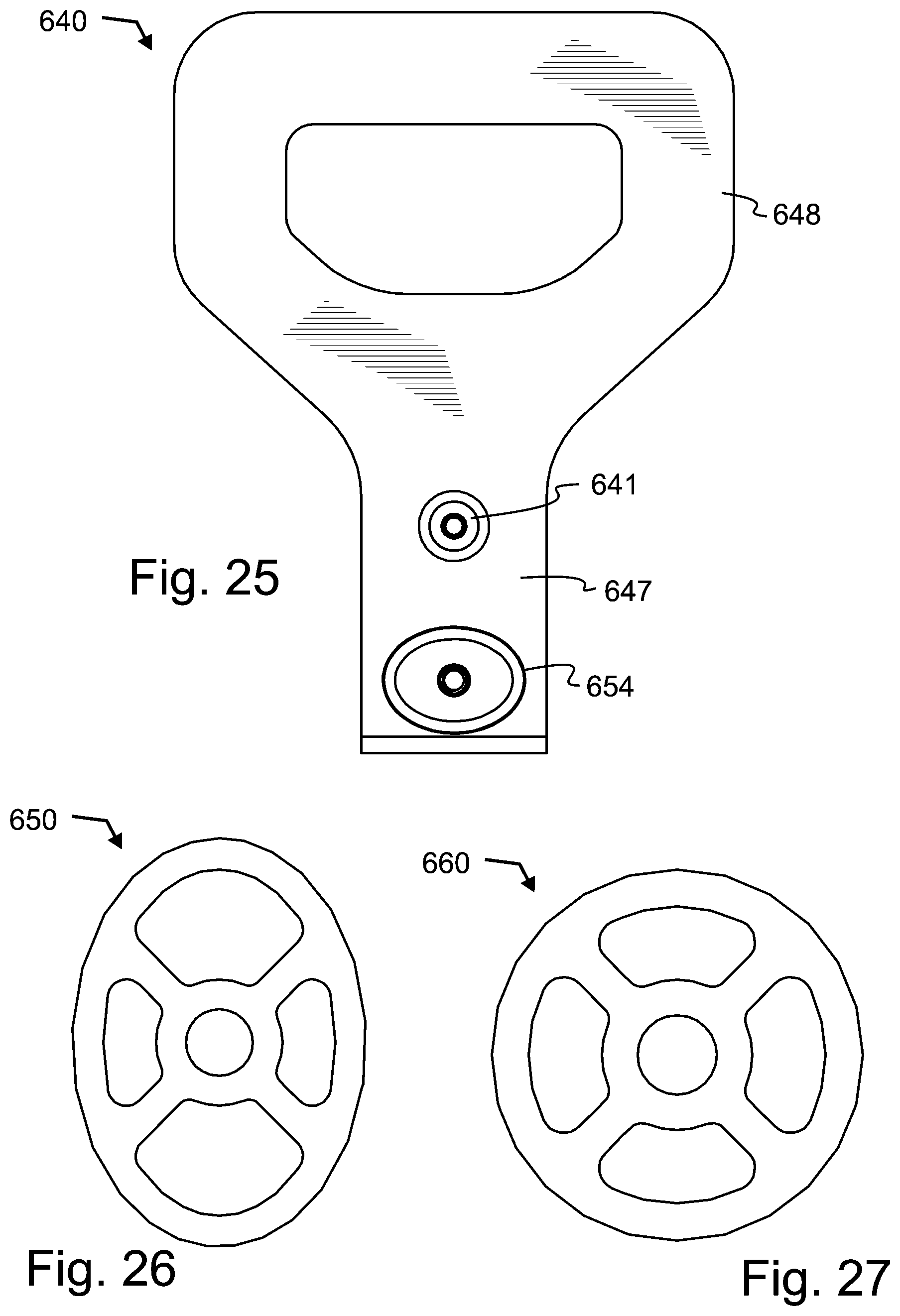 Patent US11780073 Figure 14 – Handle with offset connector