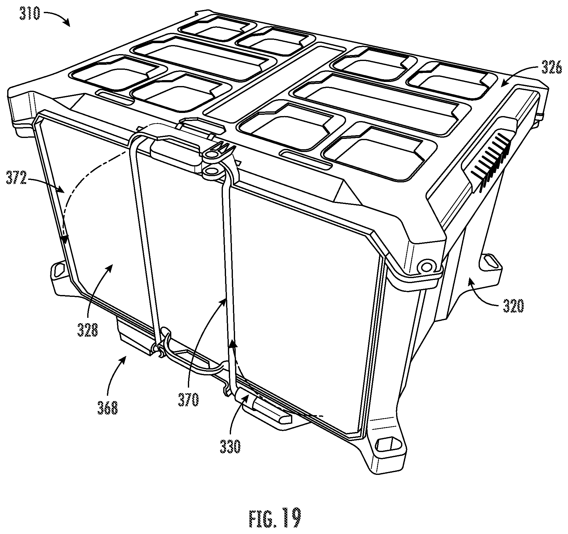 Patent US11780075 Figure 11 – Securing compartments for modular storage