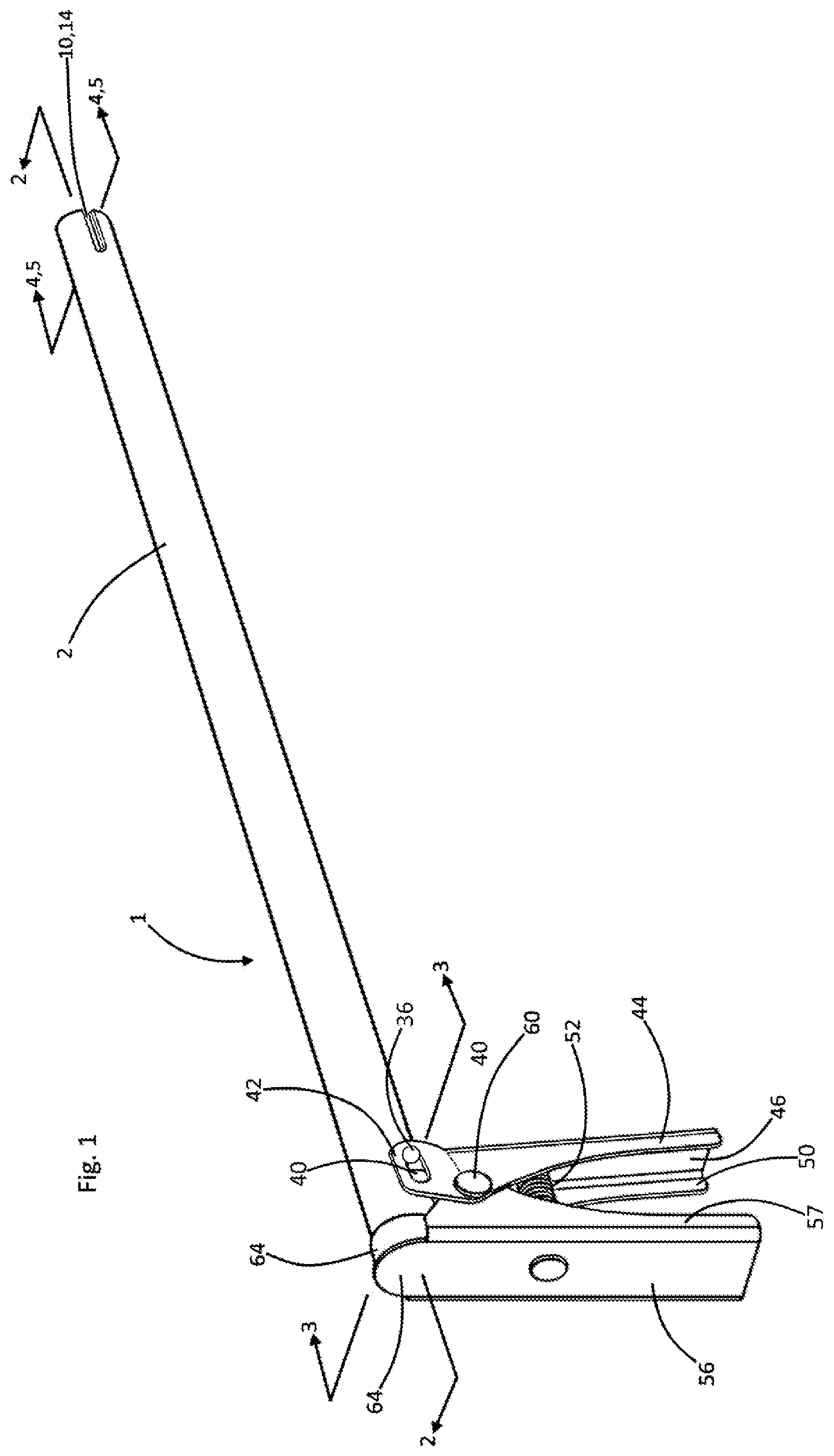 Patent US11780076 Figure 1 – Grasping tool