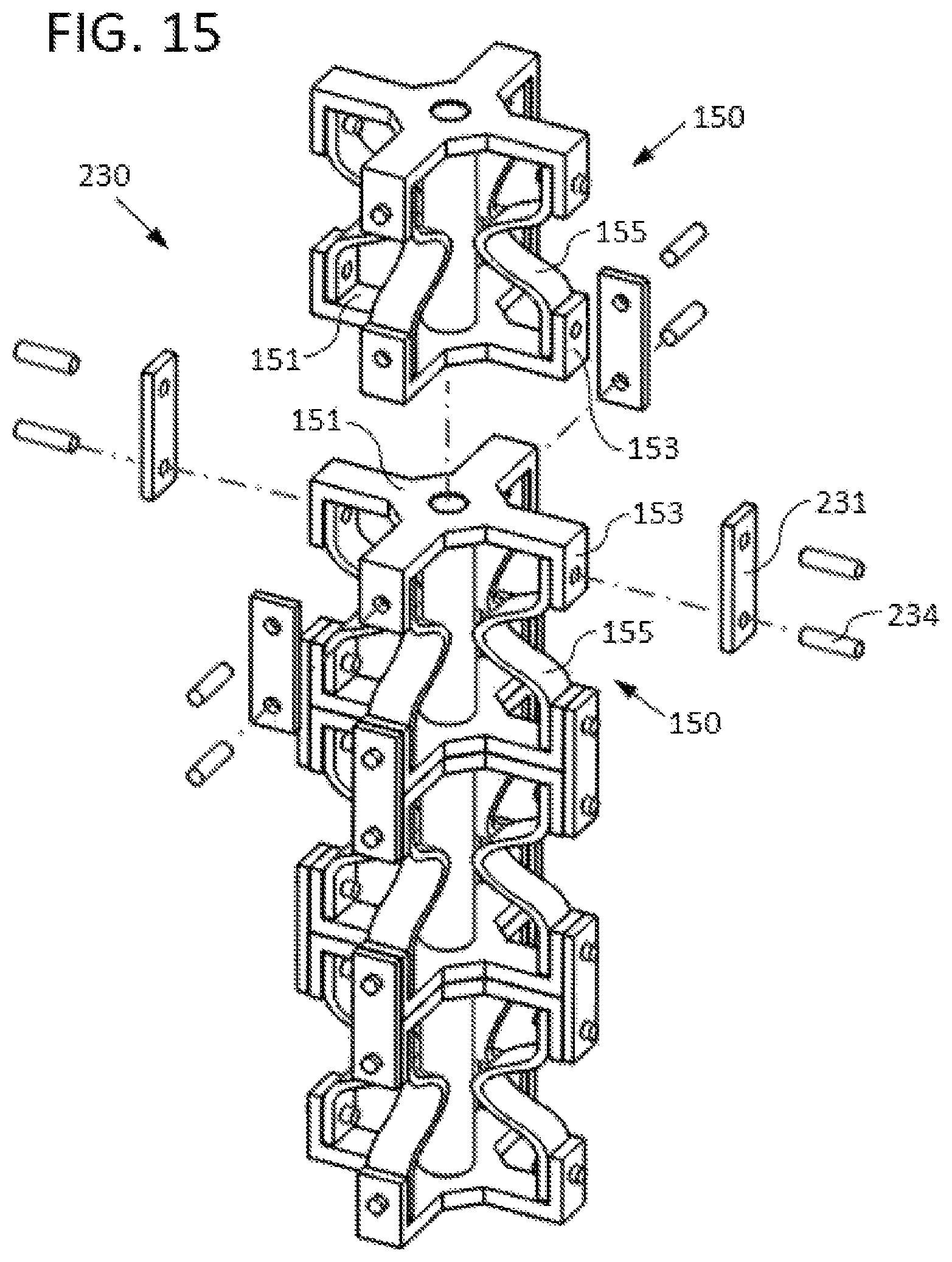 Patent US11780079 Figure 11 – Flexible structure, particularly for applications in robotics and orthopedics