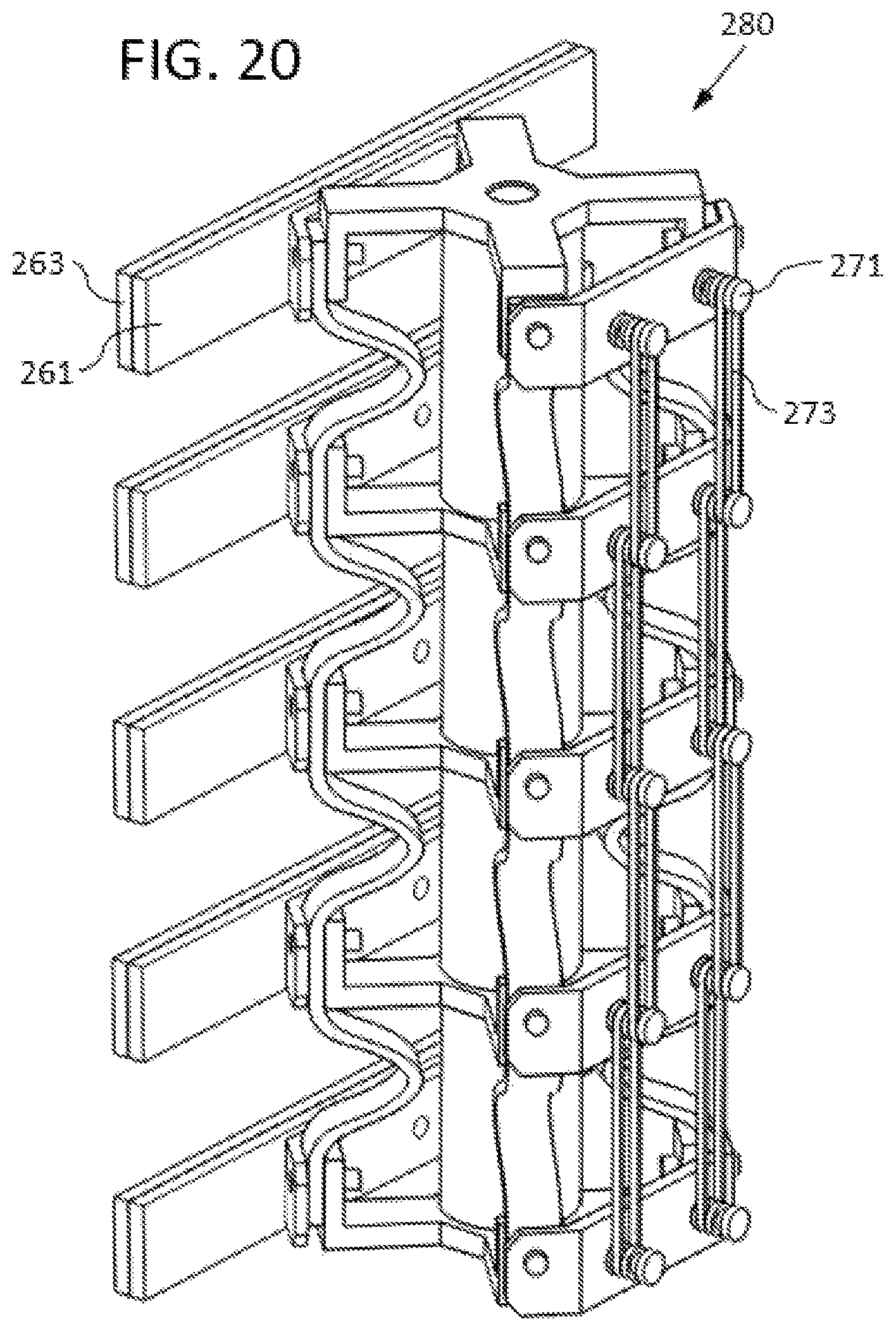 Patent US11780079 Figure 16 – Flexible structure, particularly for applications in robotics and orthopedics
