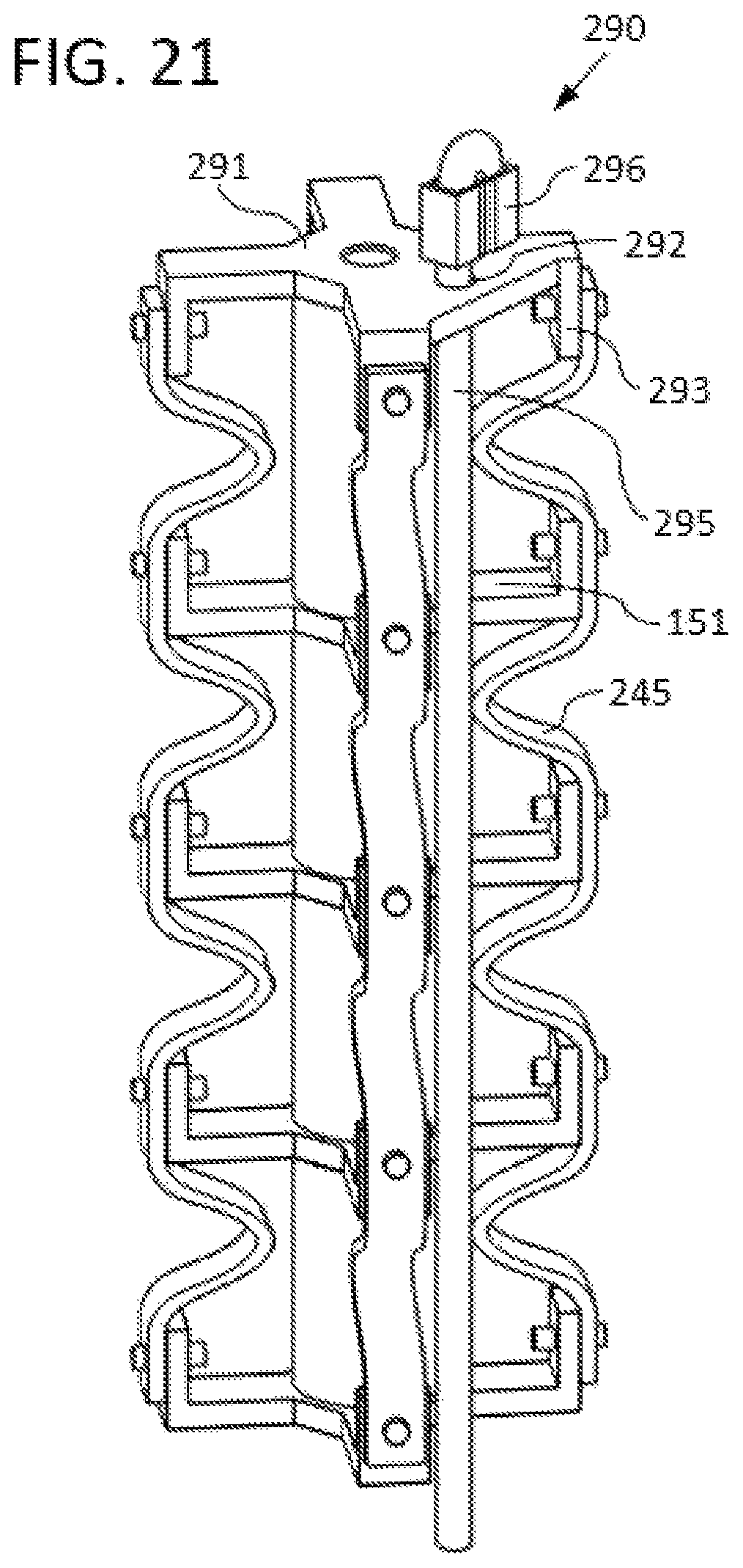 Patent US11780079 Figure 17 – Flexible structure, particularly for applications in robotics and orthopedics