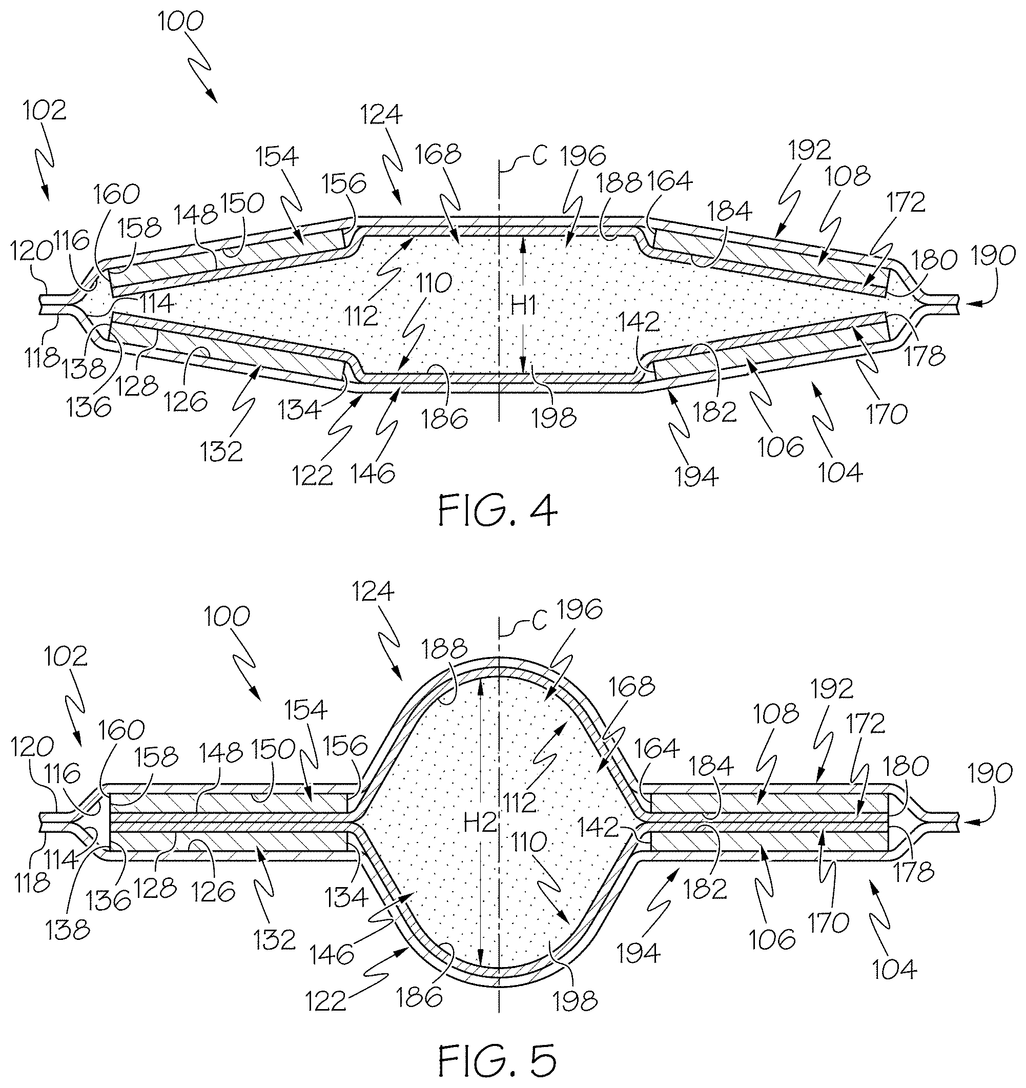 Patent US11780082 Figure 4 – Artificial muscles comprising a pass through opening and artificial muscle assemblies including same