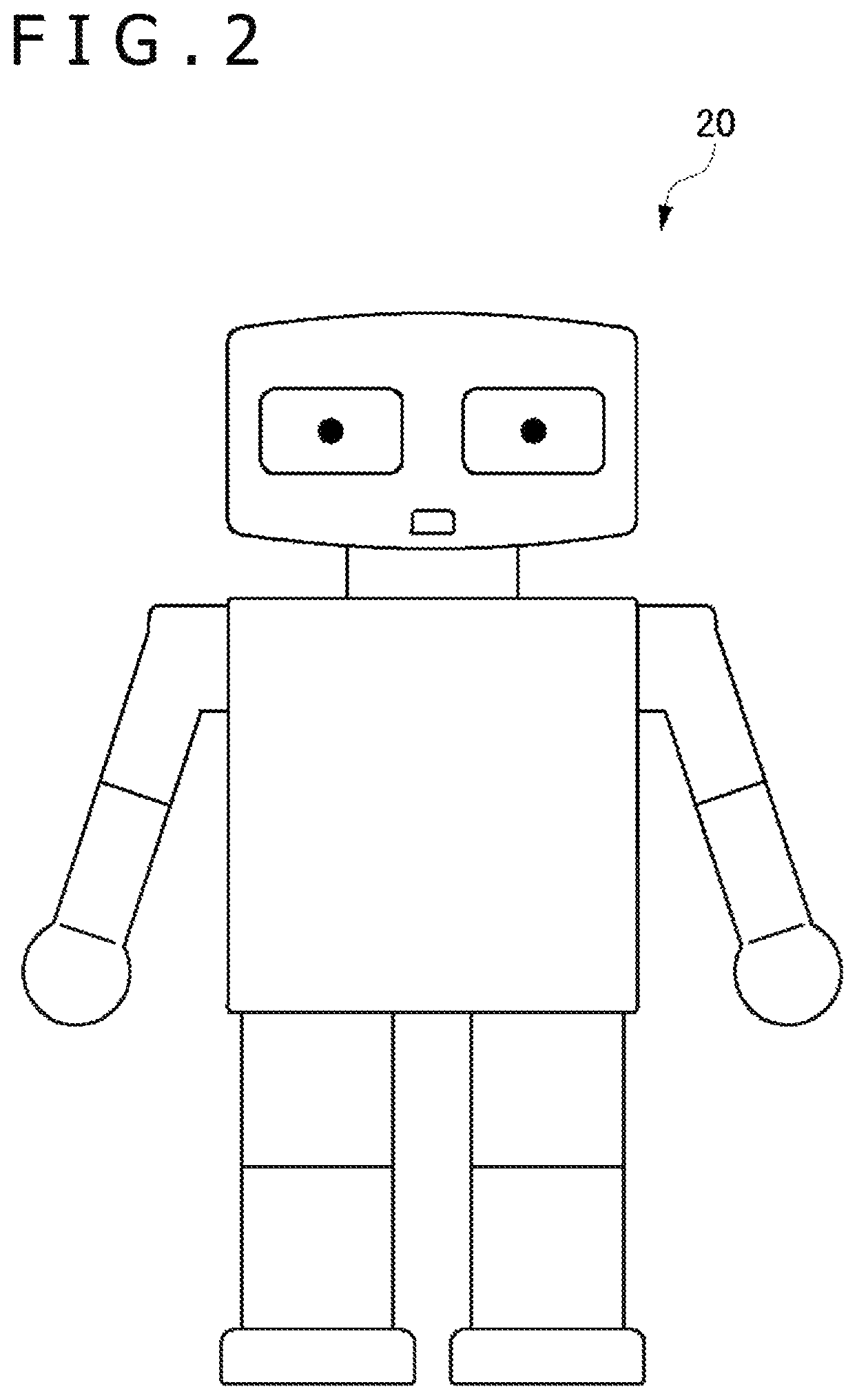 Patent US11780084 Figure 2 – Robotic device, control method for robotic device, and program