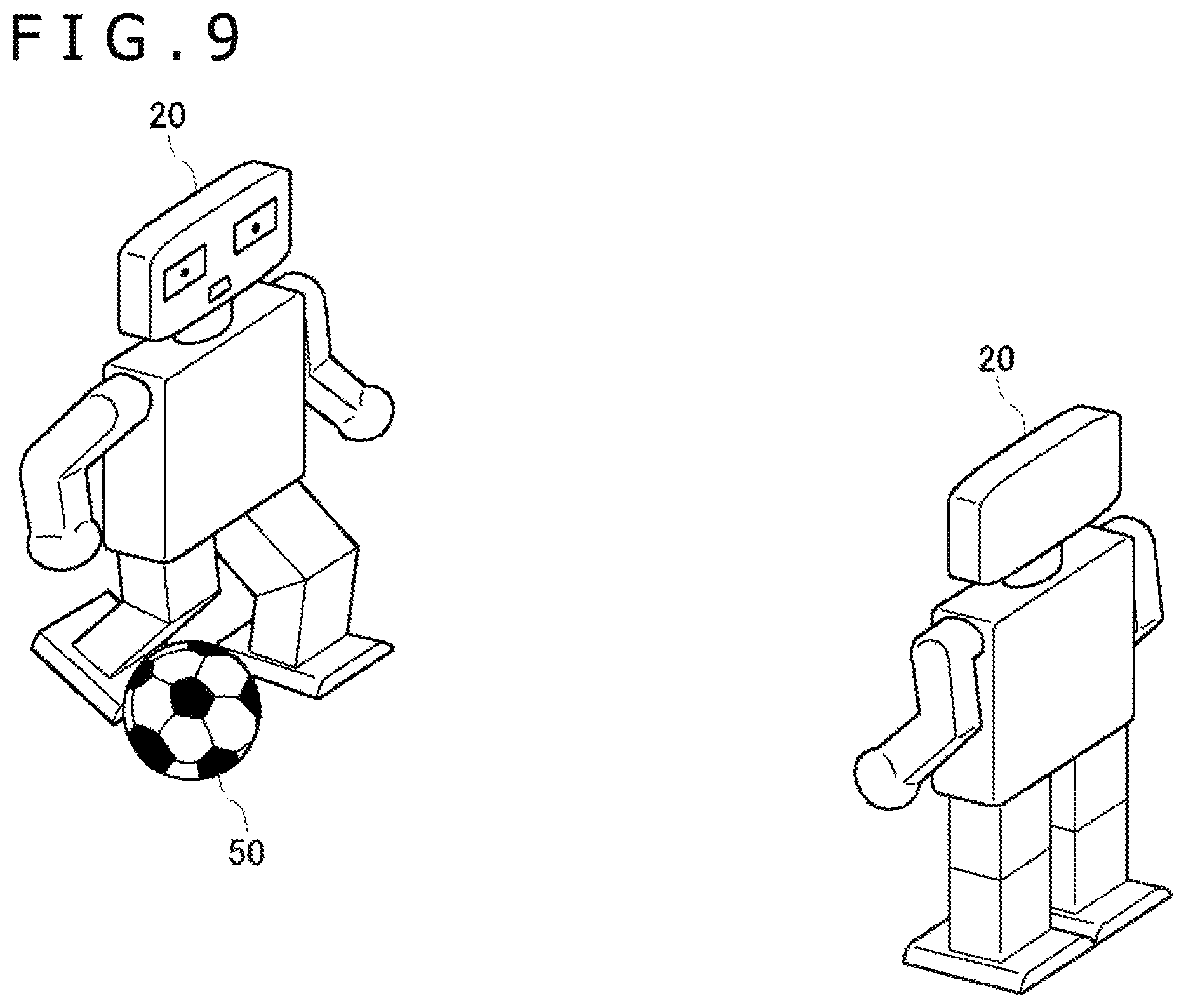 Patent US11780084 Figure 8 – Robotic device, control method for robotic device, and program