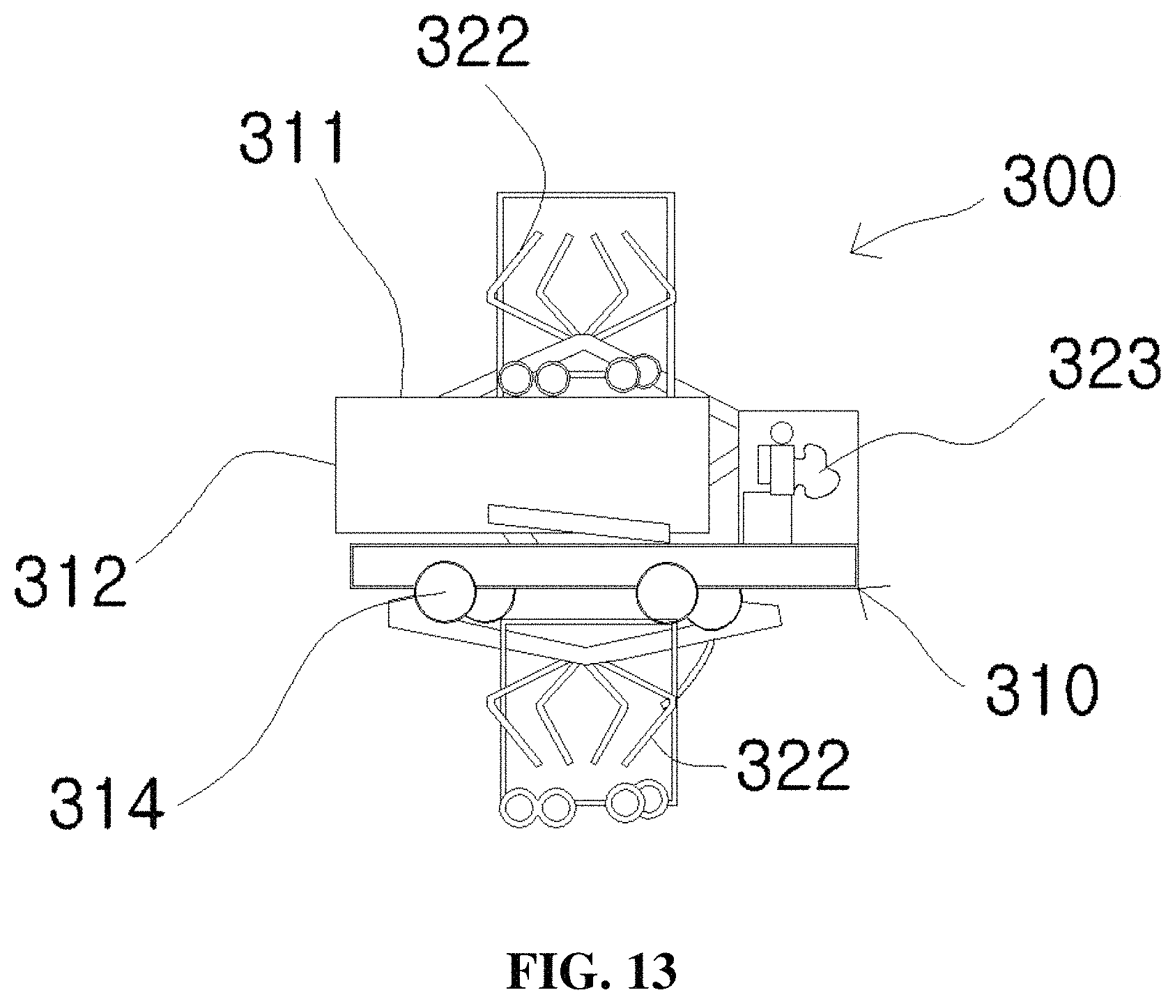 Patent US11780094 Figure 13 – AI integrated system for optimizing waste management by self-guided robot