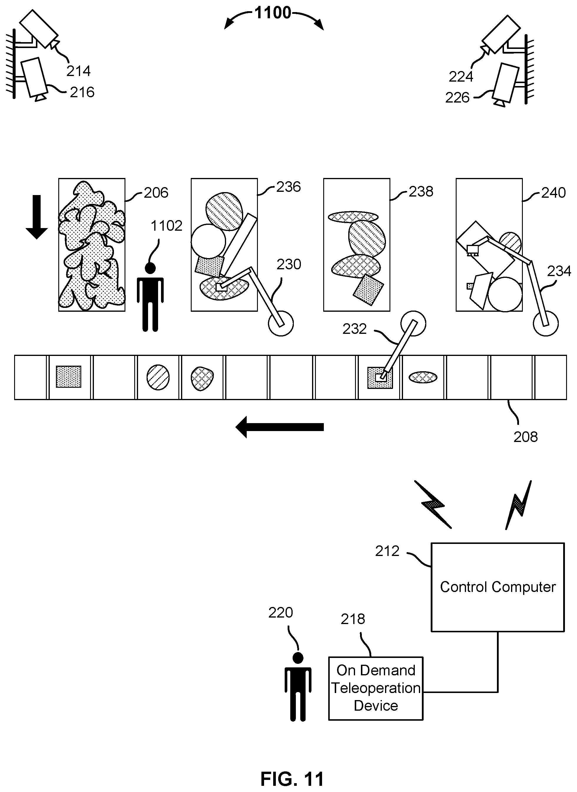 Patent US11780096 Figure 19 – Coordinating multiple robots to meet workflow and avoid conflict