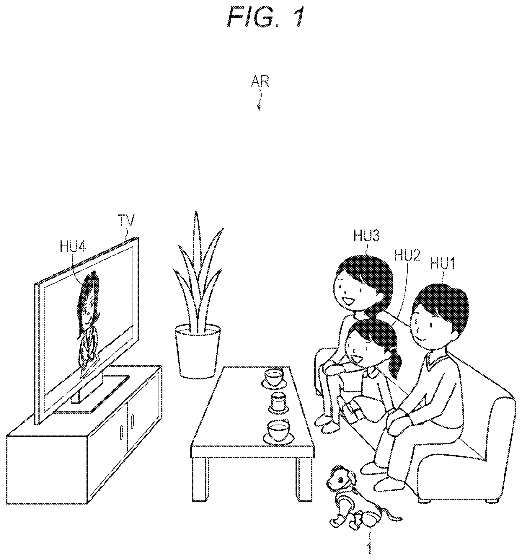 Patent US11780097 — Information processing apparatus and method for processing information — Figure 1