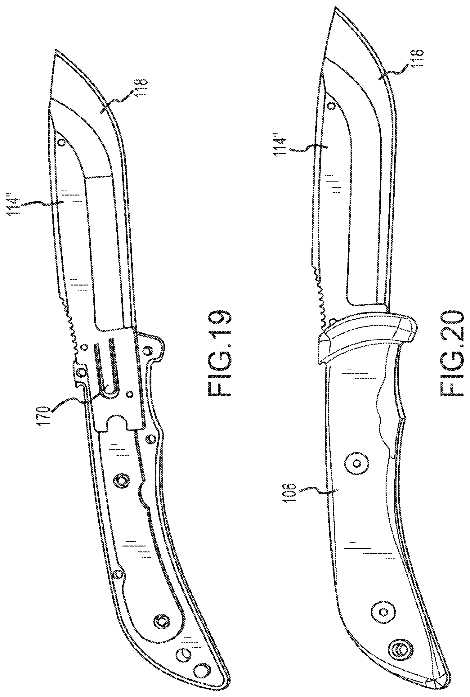Patent US11780102 Figure 15 – Folding knife with replaceable blade