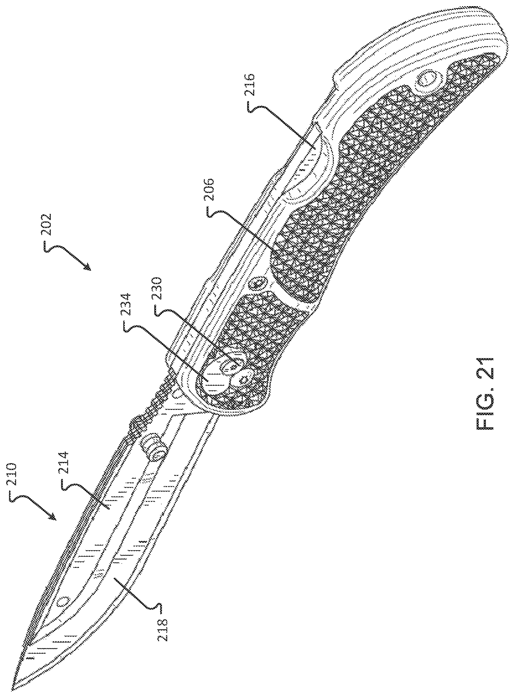 Patent US11780102 Figure 16 – Folding knife with replaceable blade