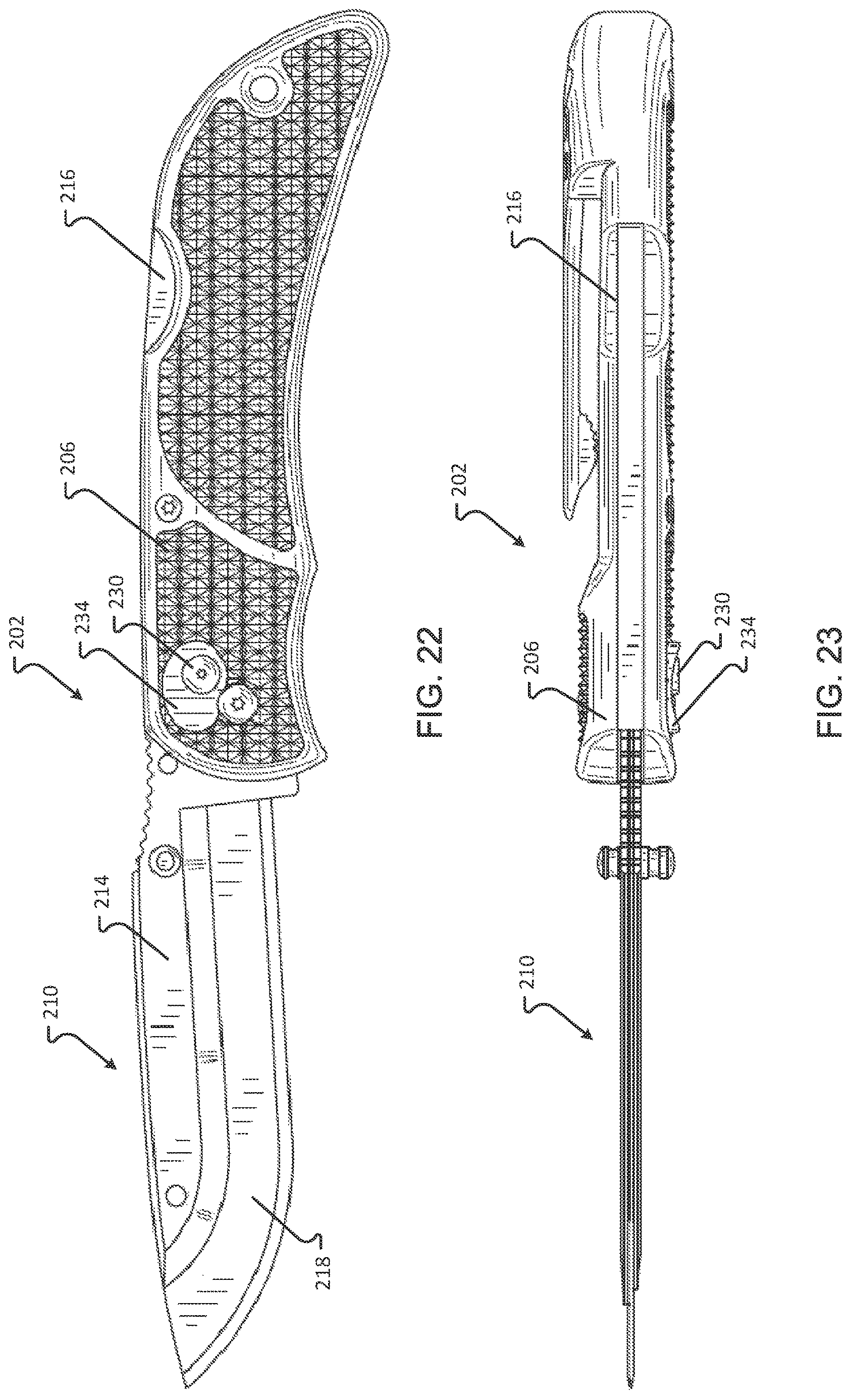 Patent US11780102 Figure 17 – Folding knife with replaceable blade
