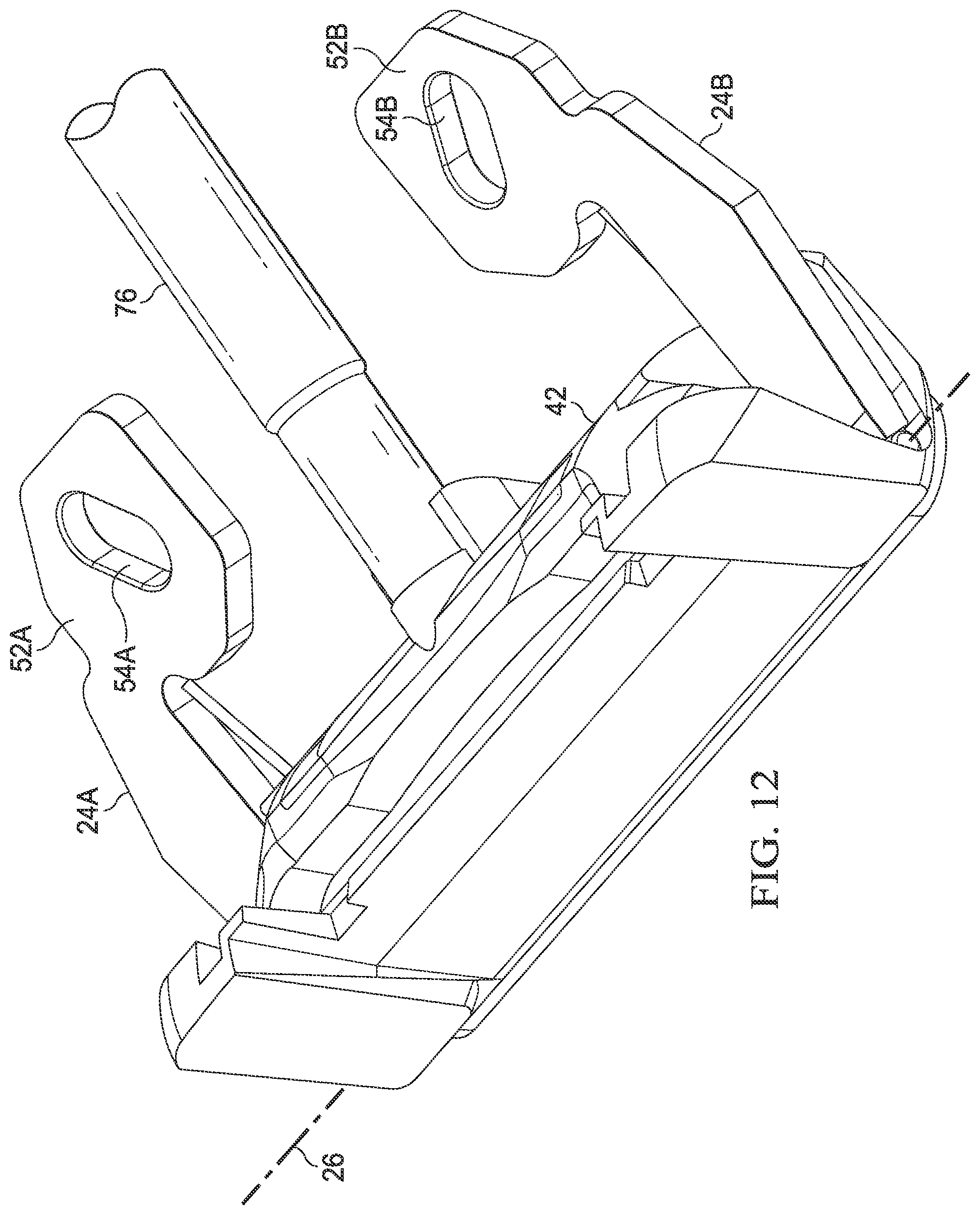 Patent US11780105 Figure 11 – Razor handle with a pivoting portion