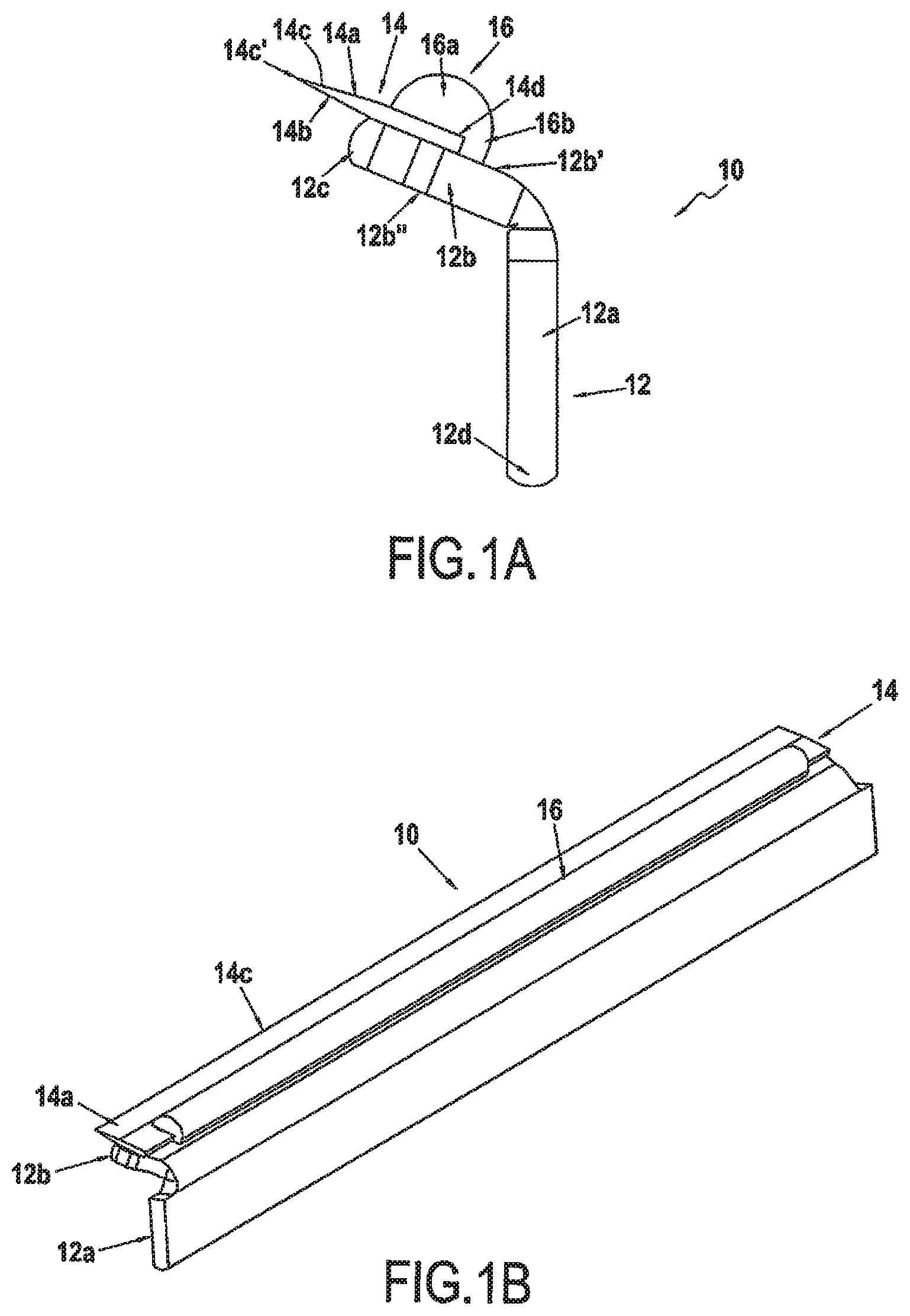 Patent US11780106 Figure 1 – Blade assembly with lubricating elements
