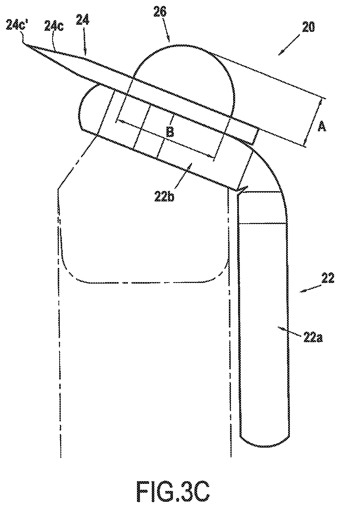 Patent US11780106 Figure 4 – Blade assembly with lubricating elements