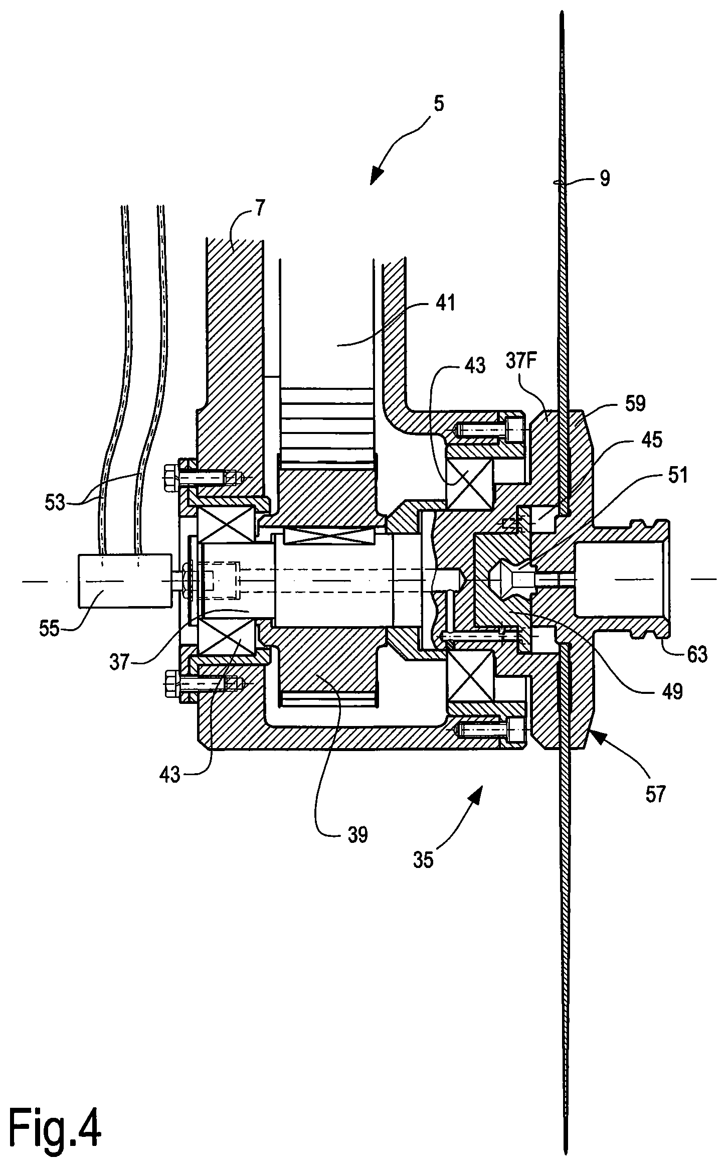 Patent US11780109 Figure 4 – Method and machine for cutting logs of wound web material
