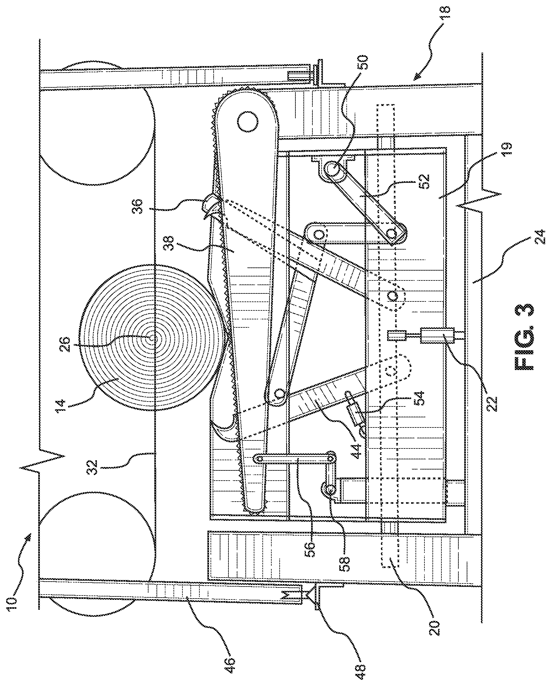 Patent US11780110 Figure 3 – Sawmill