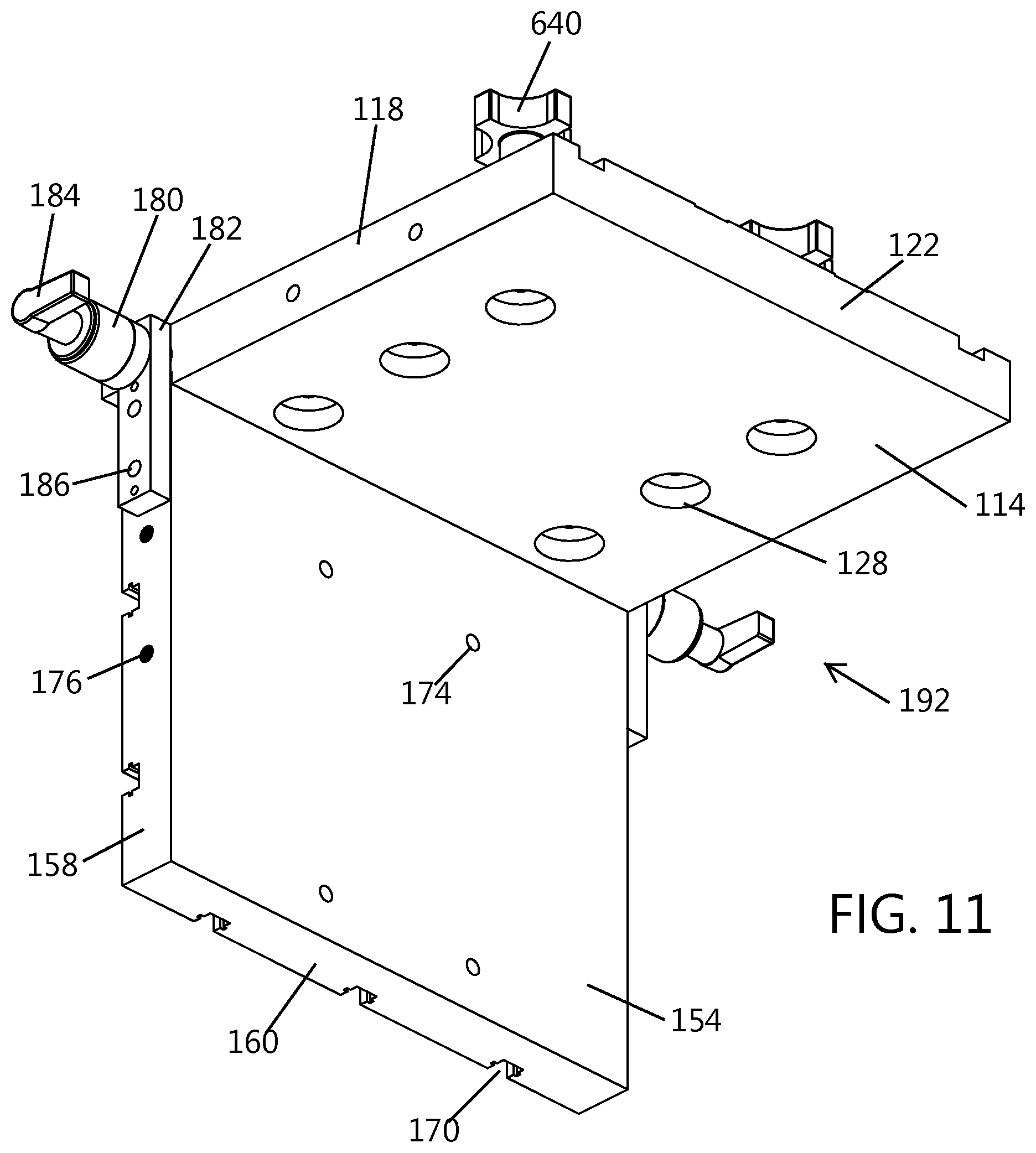 Patent US11780111 Figure 11 – Tool and system for forming multiple woodworking joints