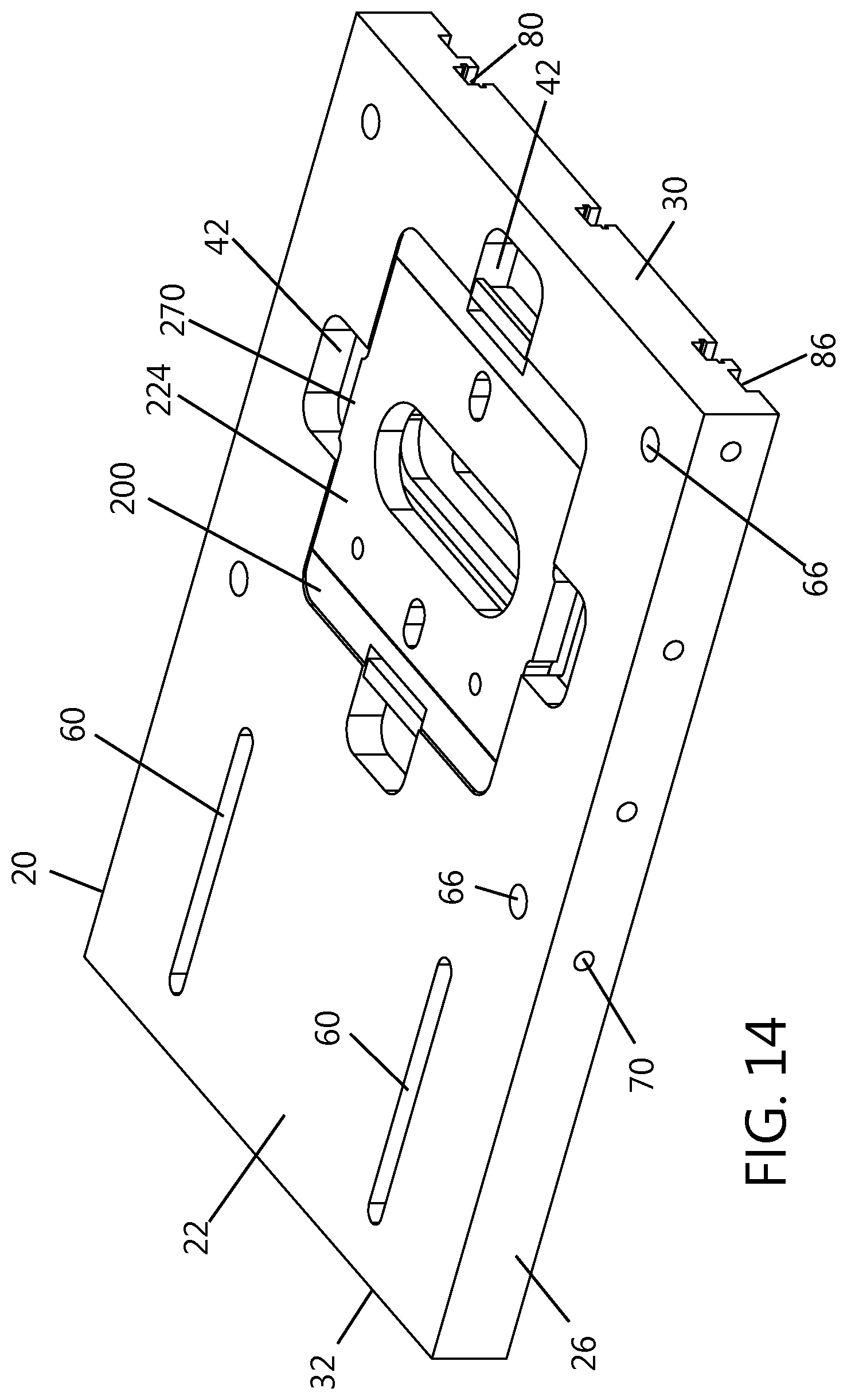 Patent US11780111 Figure 14 – Tool and system for forming multiple woodworking joints