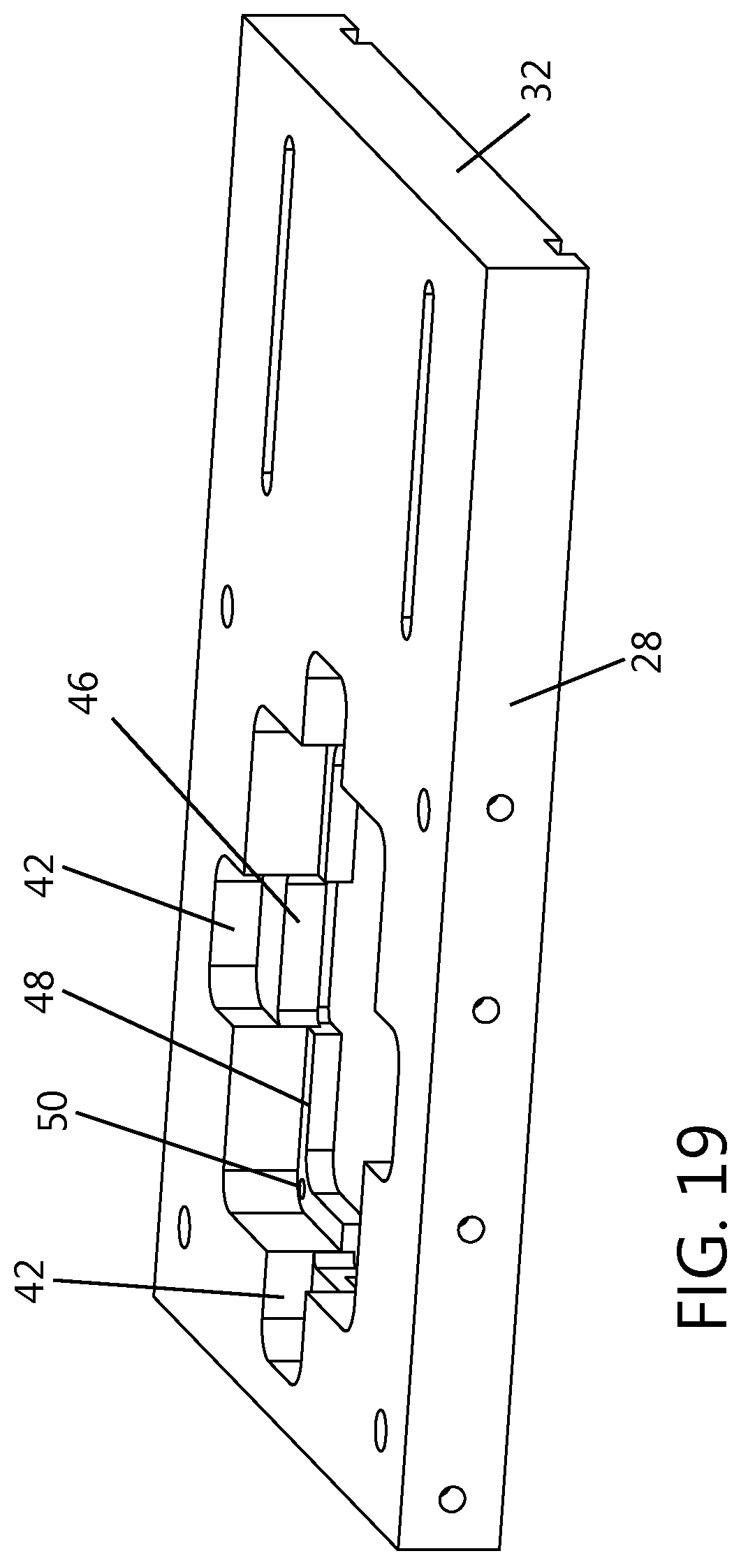 Patent US11780111 Figure 19 – Tool and system for forming multiple woodworking joints