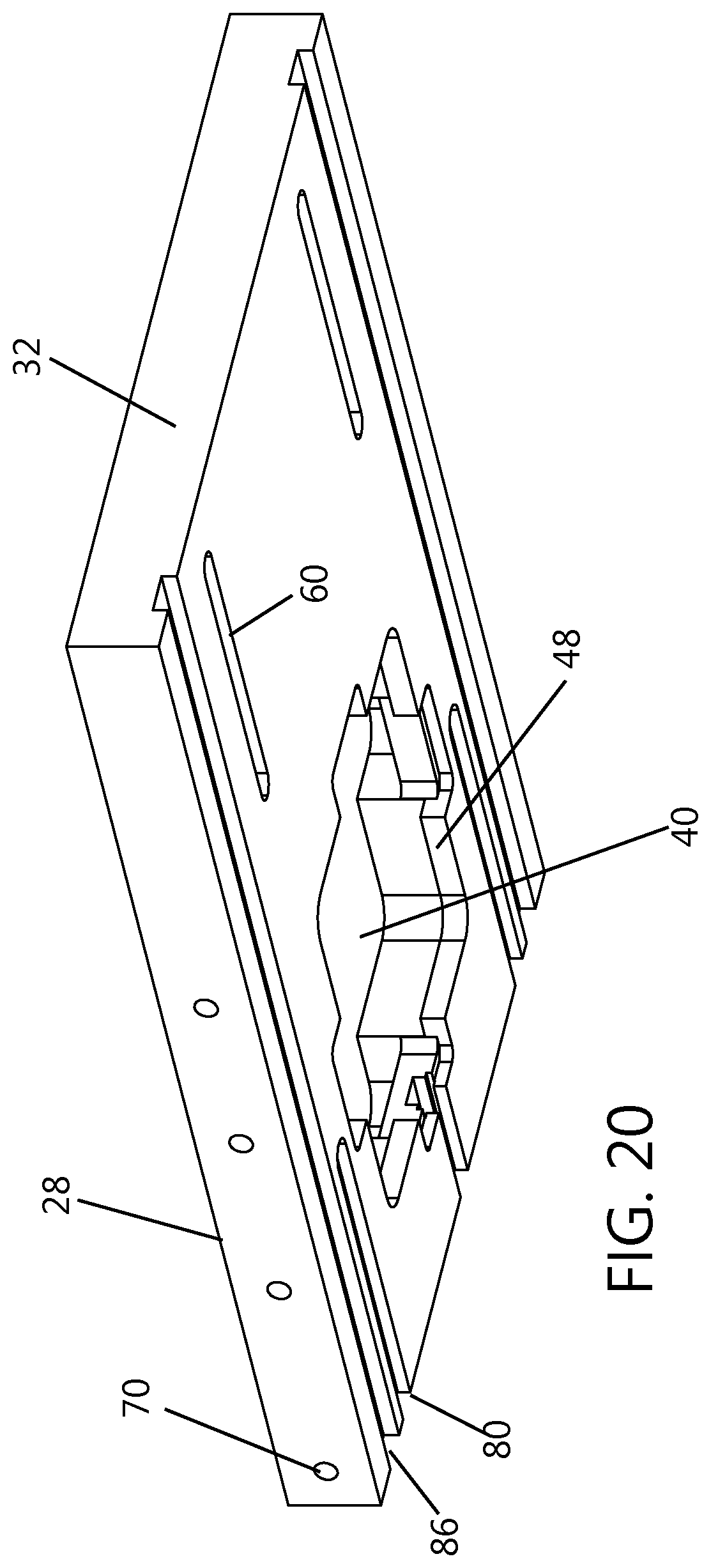 Patent US11780111 Figure 20 – Tool and system for forming multiple woodworking joints