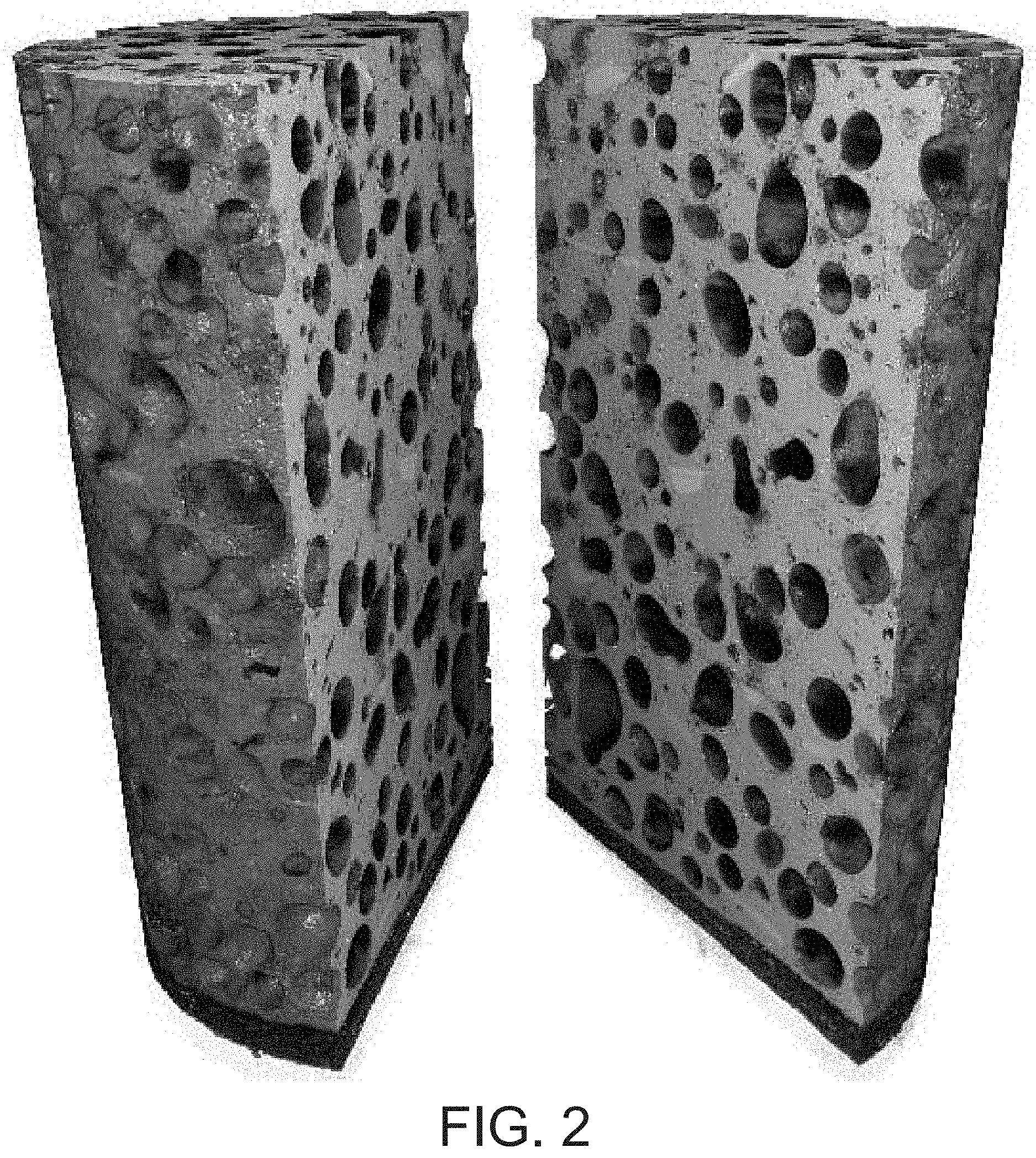 Patent US11780113 Figure 2 – Lightweight, reduced density fire rated gypsum panels