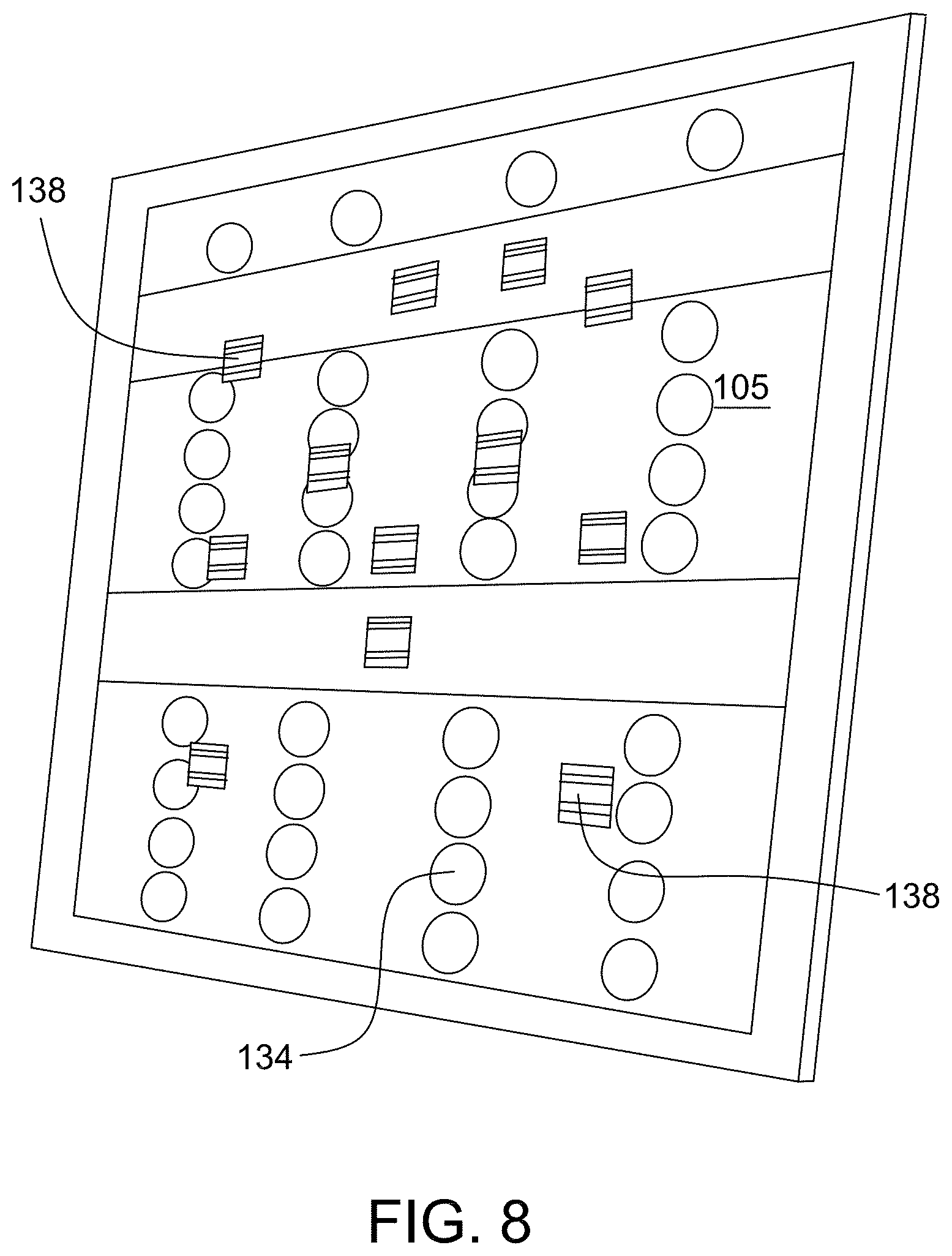 Patent US11780113 Figure 8 – Lightweight, reduced density fire rated gypsum panels