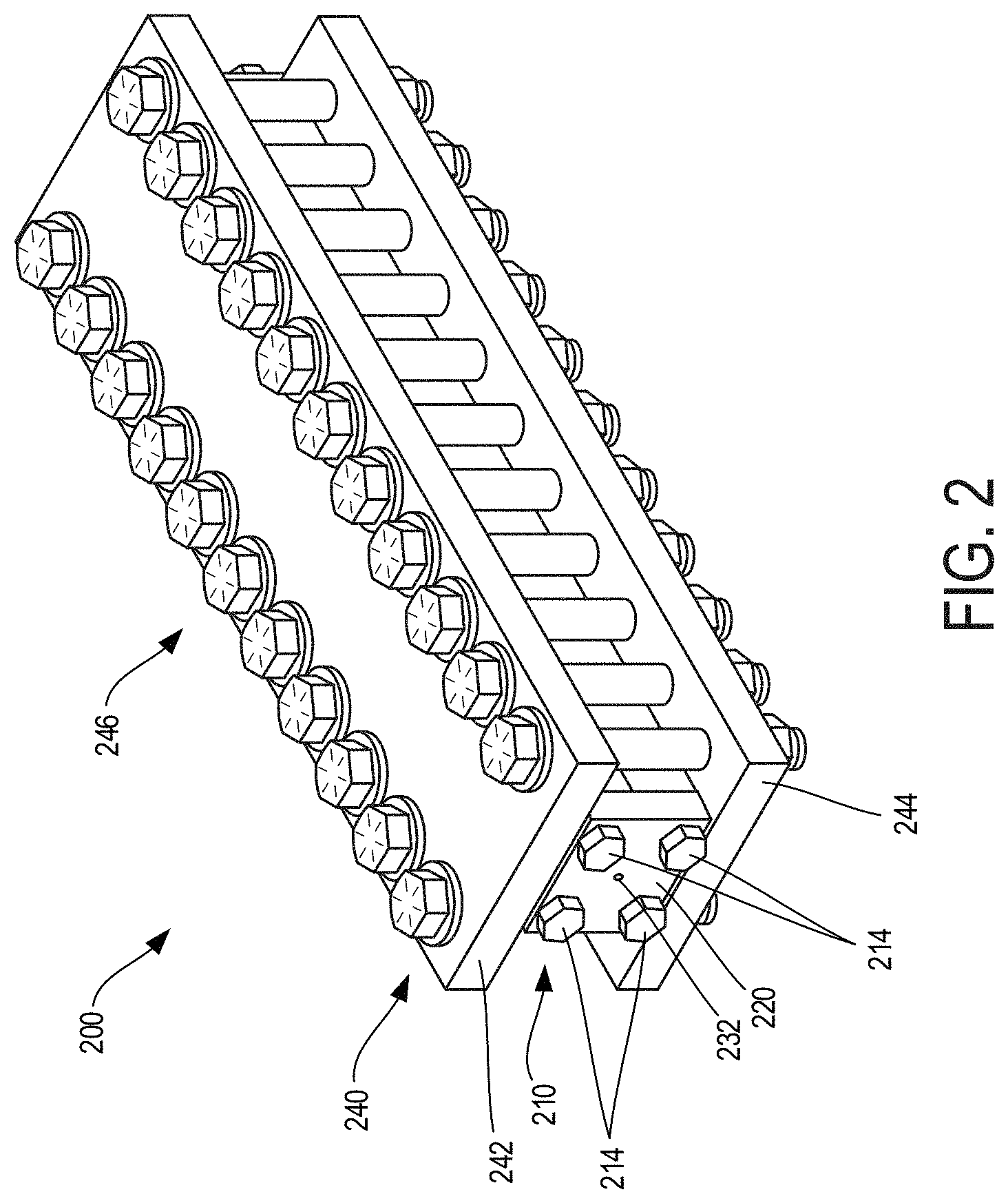 Patent US11780122 Figure 2 – Internal hydroforming method for manufacturing heat pipe wicks